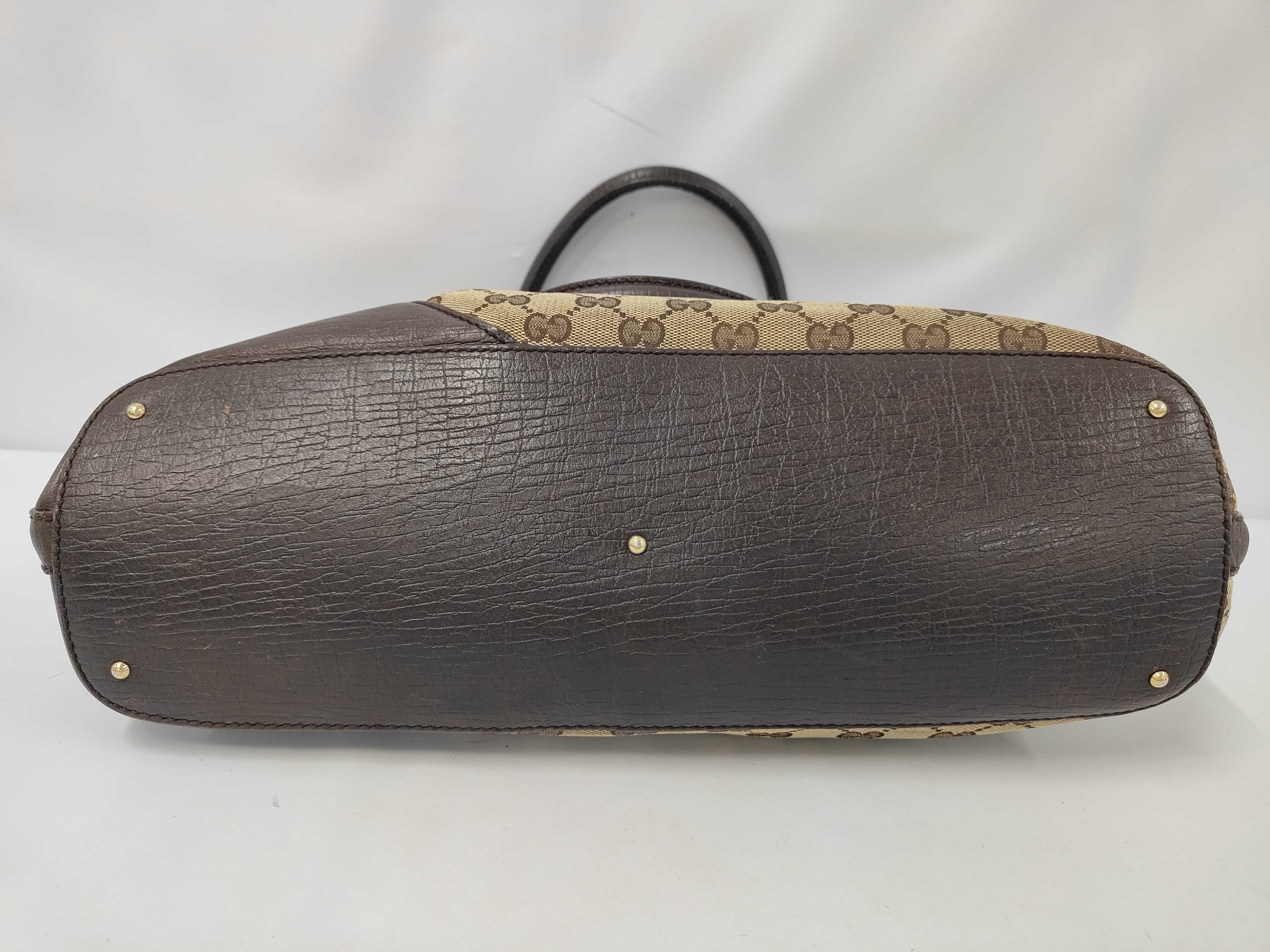 Horsebit Sherry Line GG Canvas Tote Bag — view 3