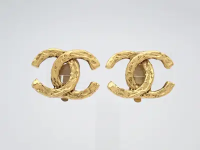 Coco Mark Gold Earrings
