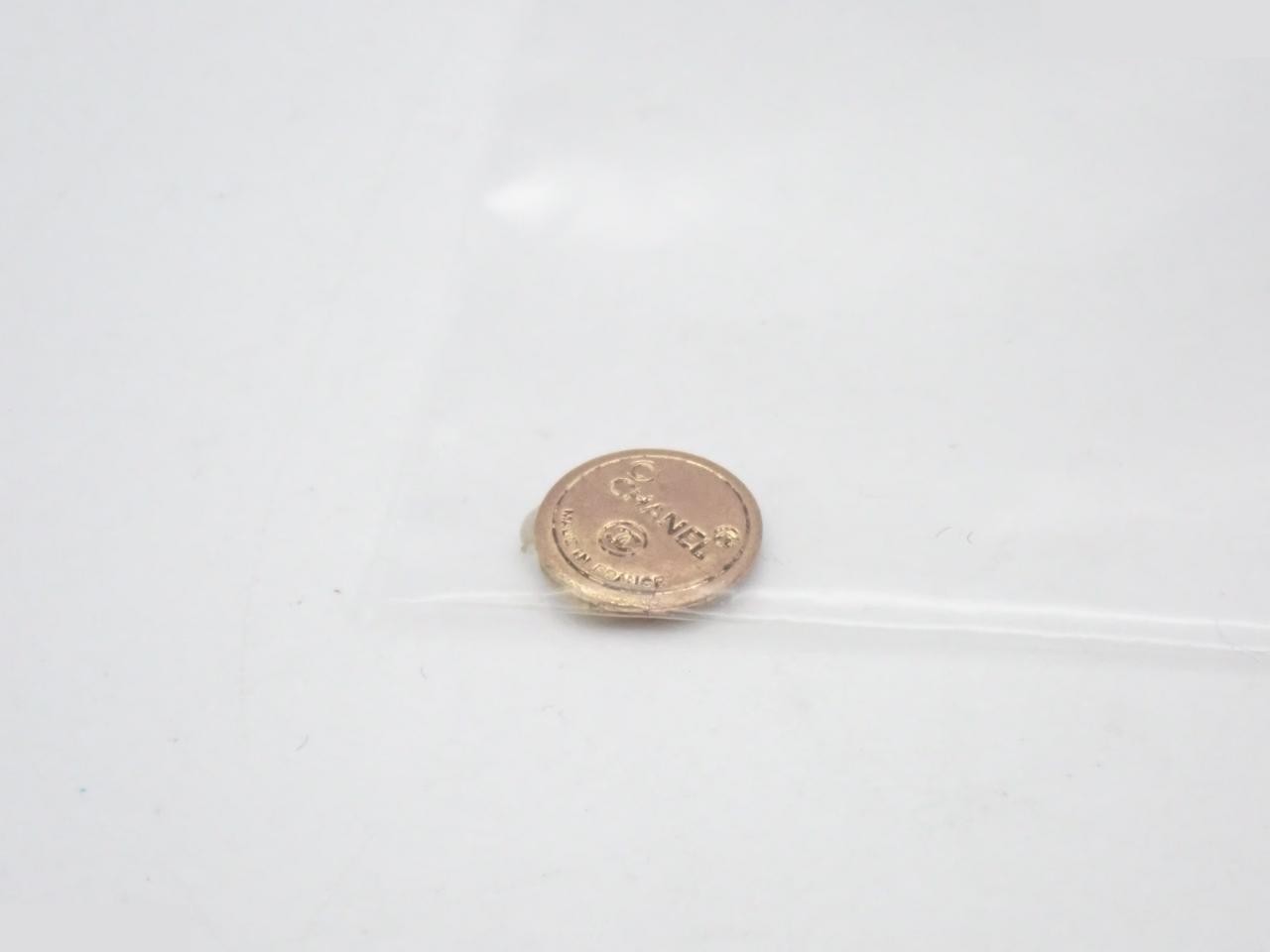 Coco Mark Gold Earrings — view 4
