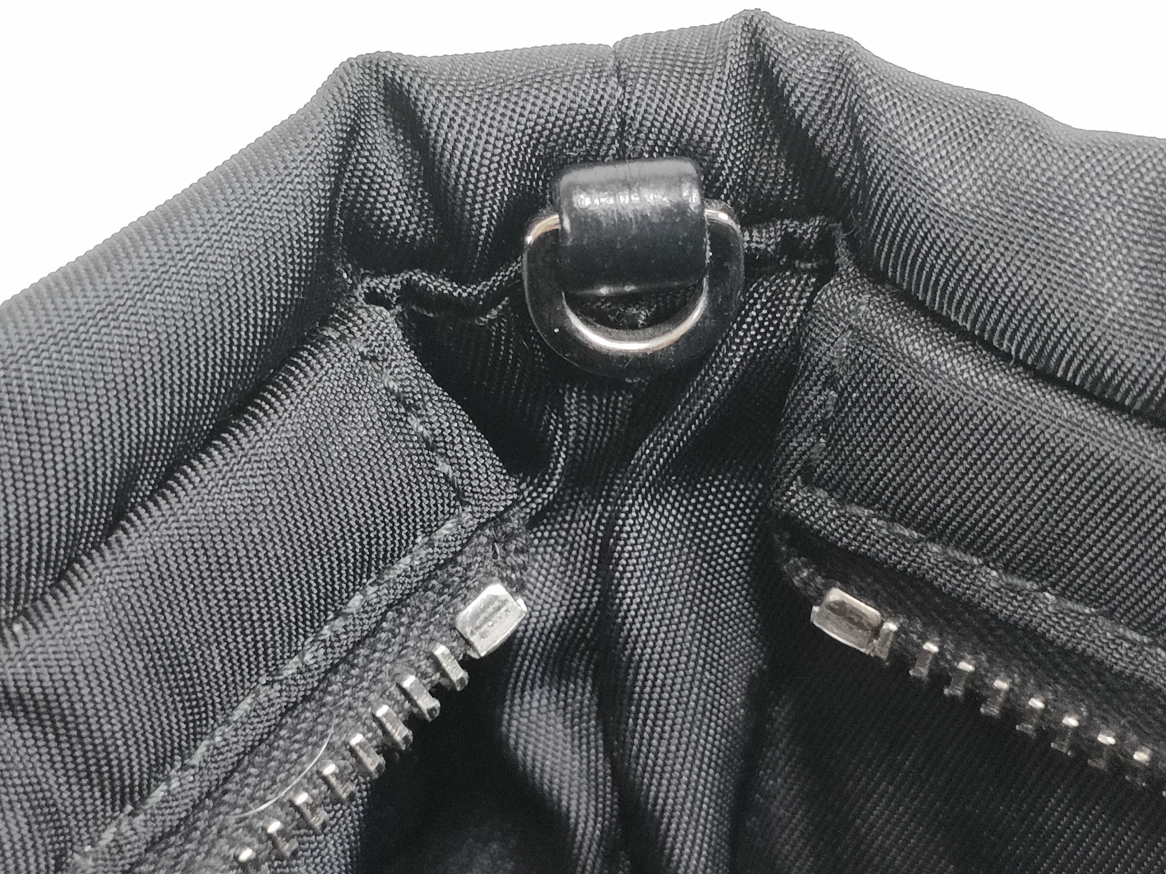 Nylon KR-Tessuto Nylon 2-Way Handbag Black 1BA252 - Grade AB Handbag — view 10