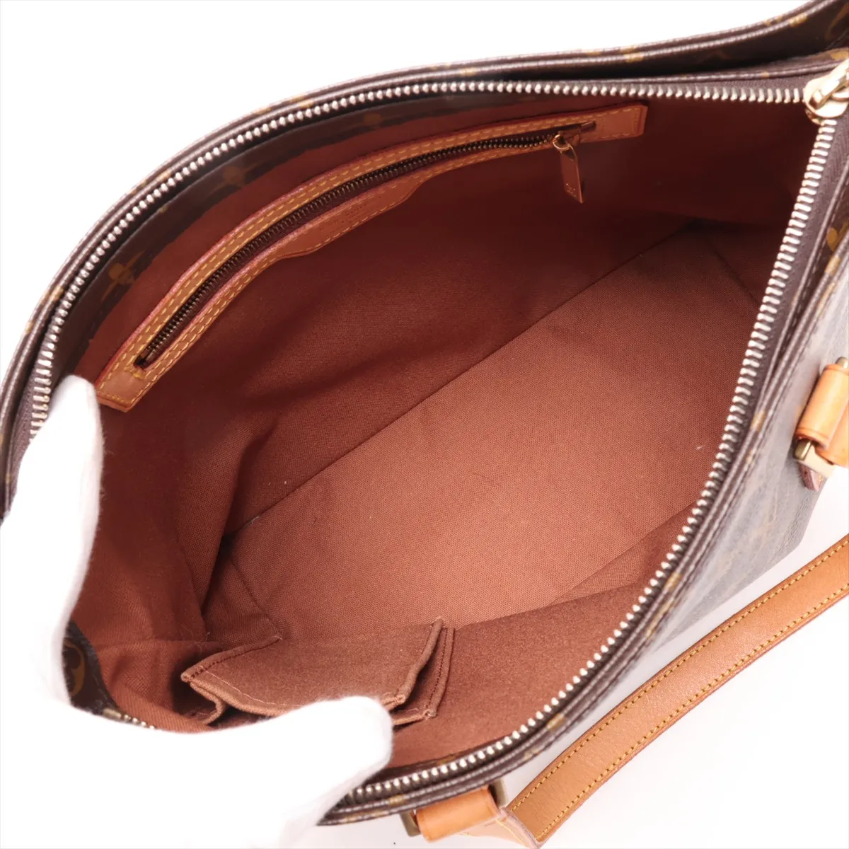 Monogram Cabas Piano M51148 DU0045 Brown — view 7