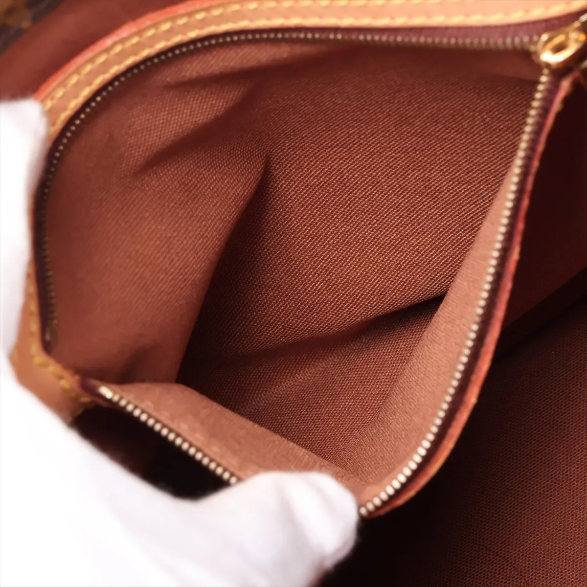 Monogram Cabas Piano M51148 DU0045 Brown — view 8