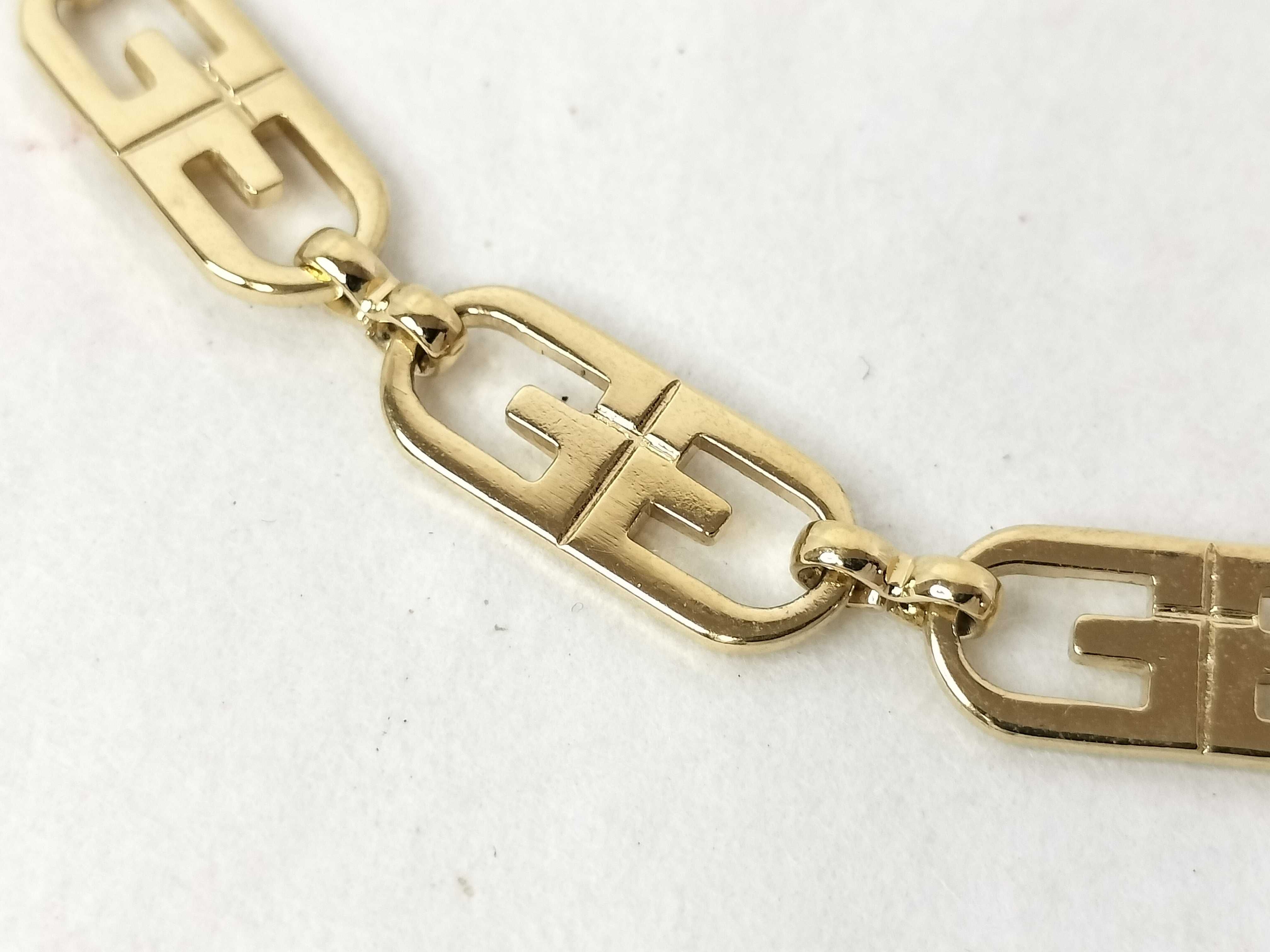 Long Necklace, Gold, G Logo Necklace — view 2