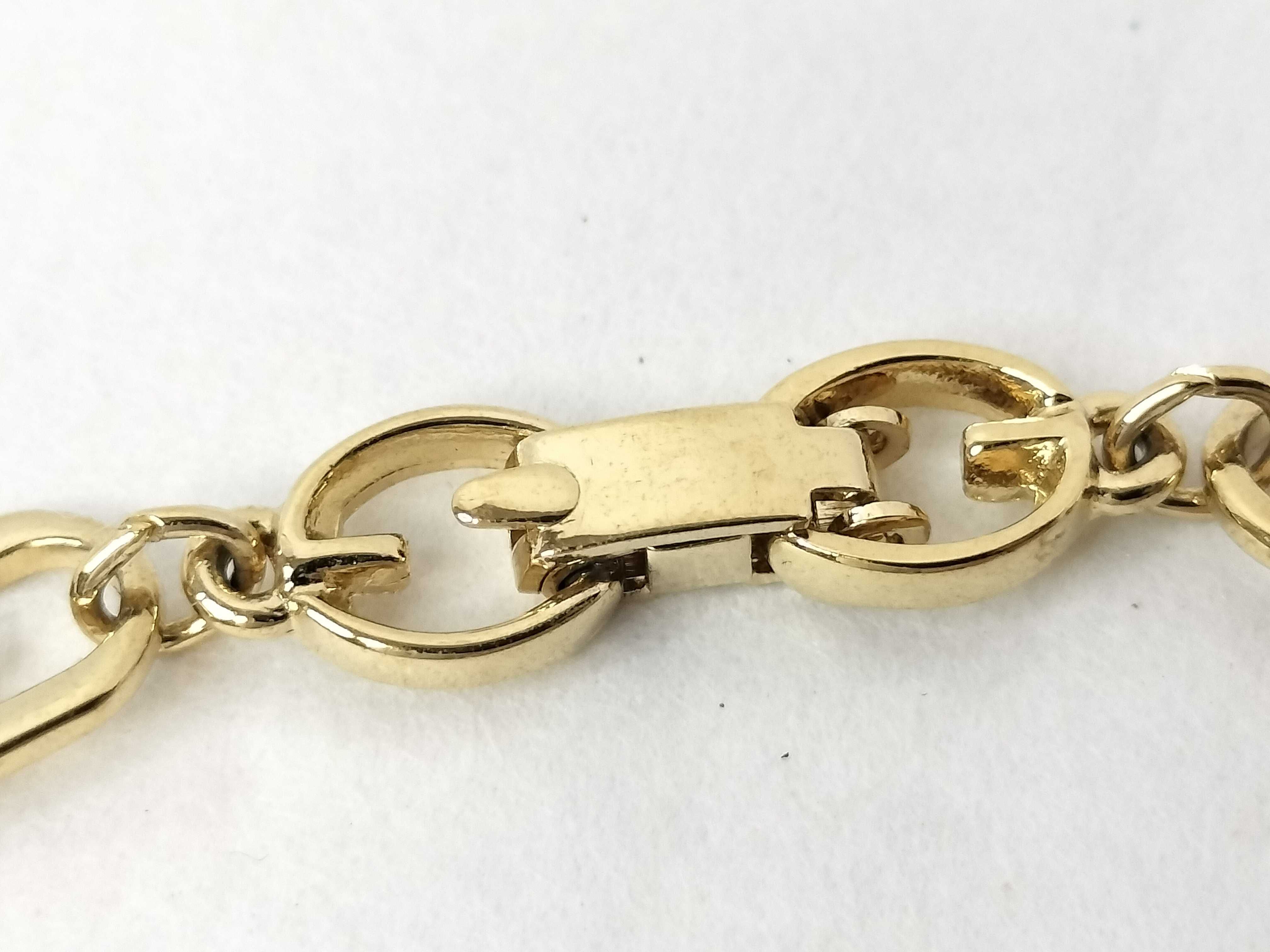 Long Necklace, Gold, G Logo Necklace — view 4