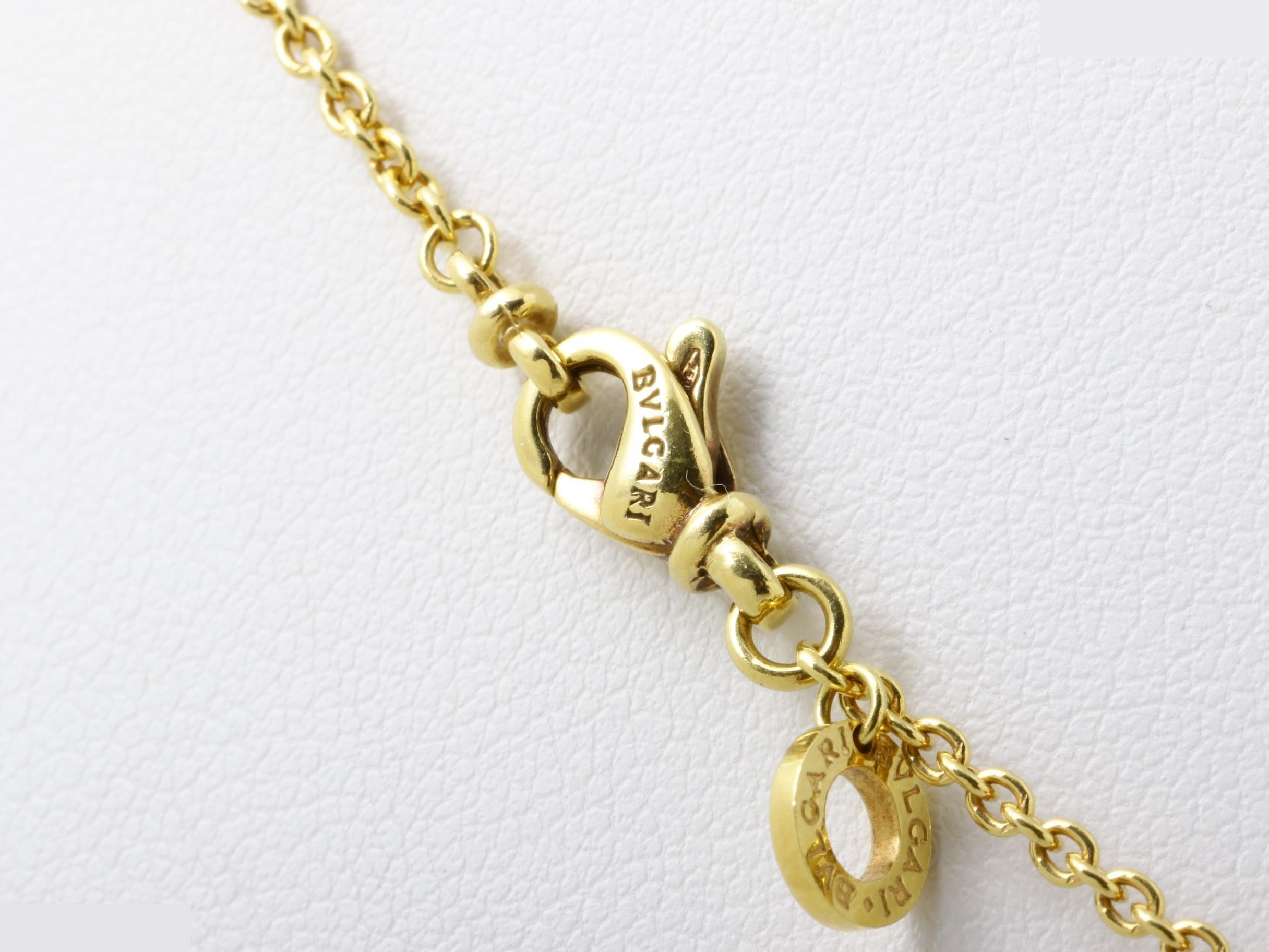 B.zero1 necklace, 750YG, 13.0g, chain approximately 39cm — view 5