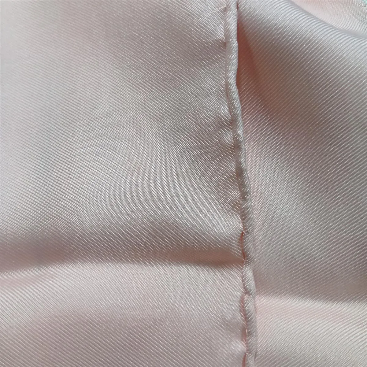 Carre 90 BRIDES de GARA scarf, silk, pink. Shows signs of wear, — view 9
