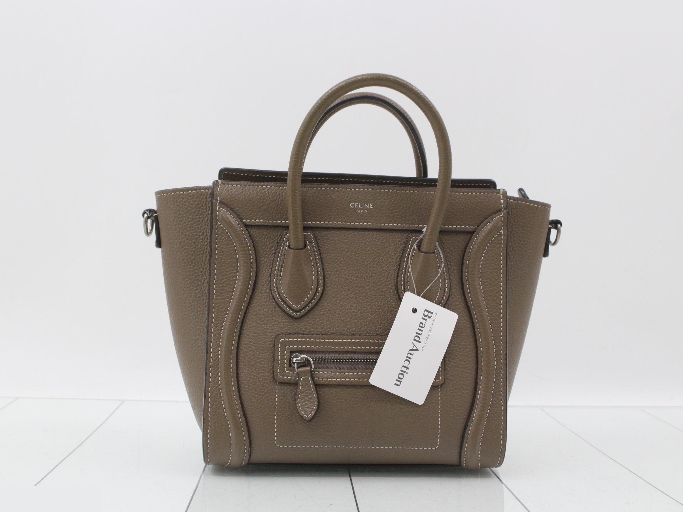 Luggage Nano Drummed Calfskin