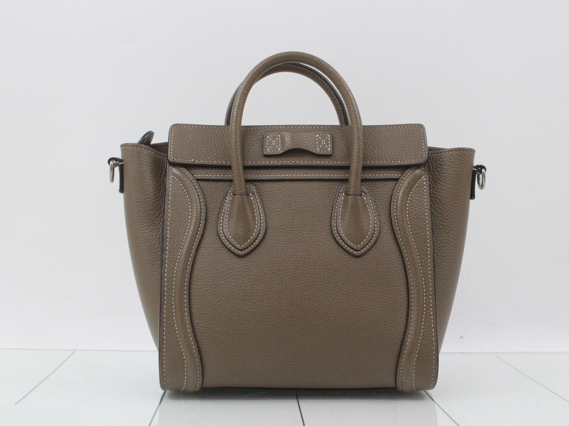 Luggage Nano Drummed Calfskin — view 2