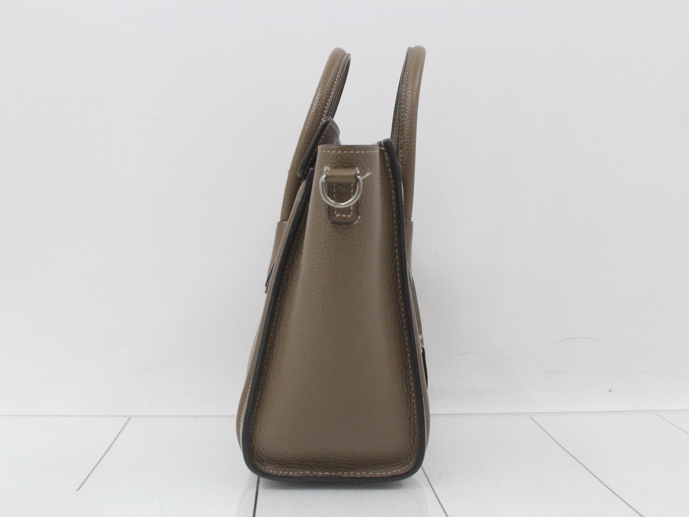 Luggage Nano Drummed Calfskin — view 4