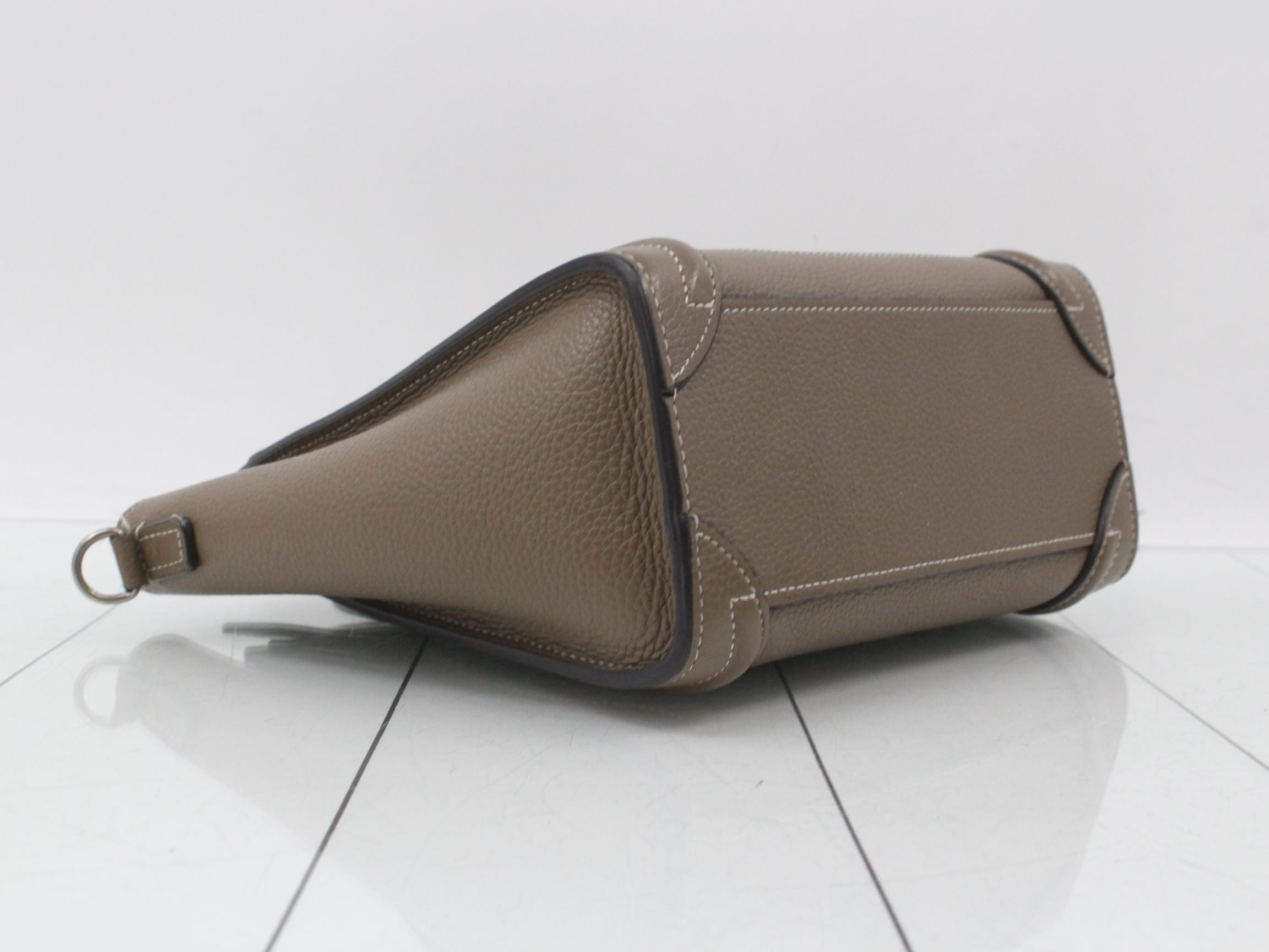 Luggage Nano Drummed Calfskin — view 5