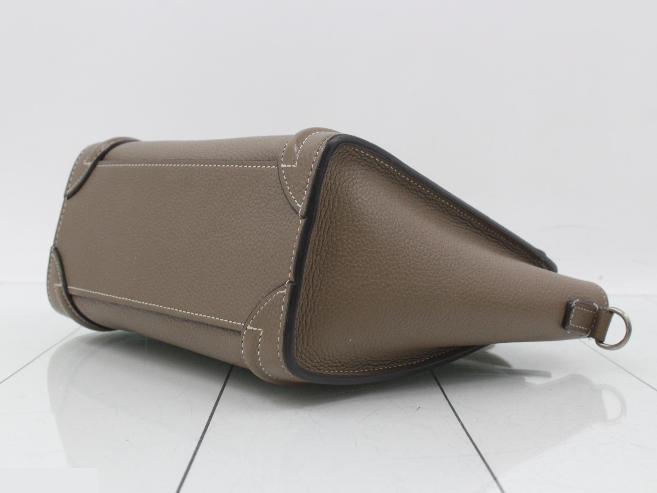 Luggage Nano Drummed Calfskin — view 6