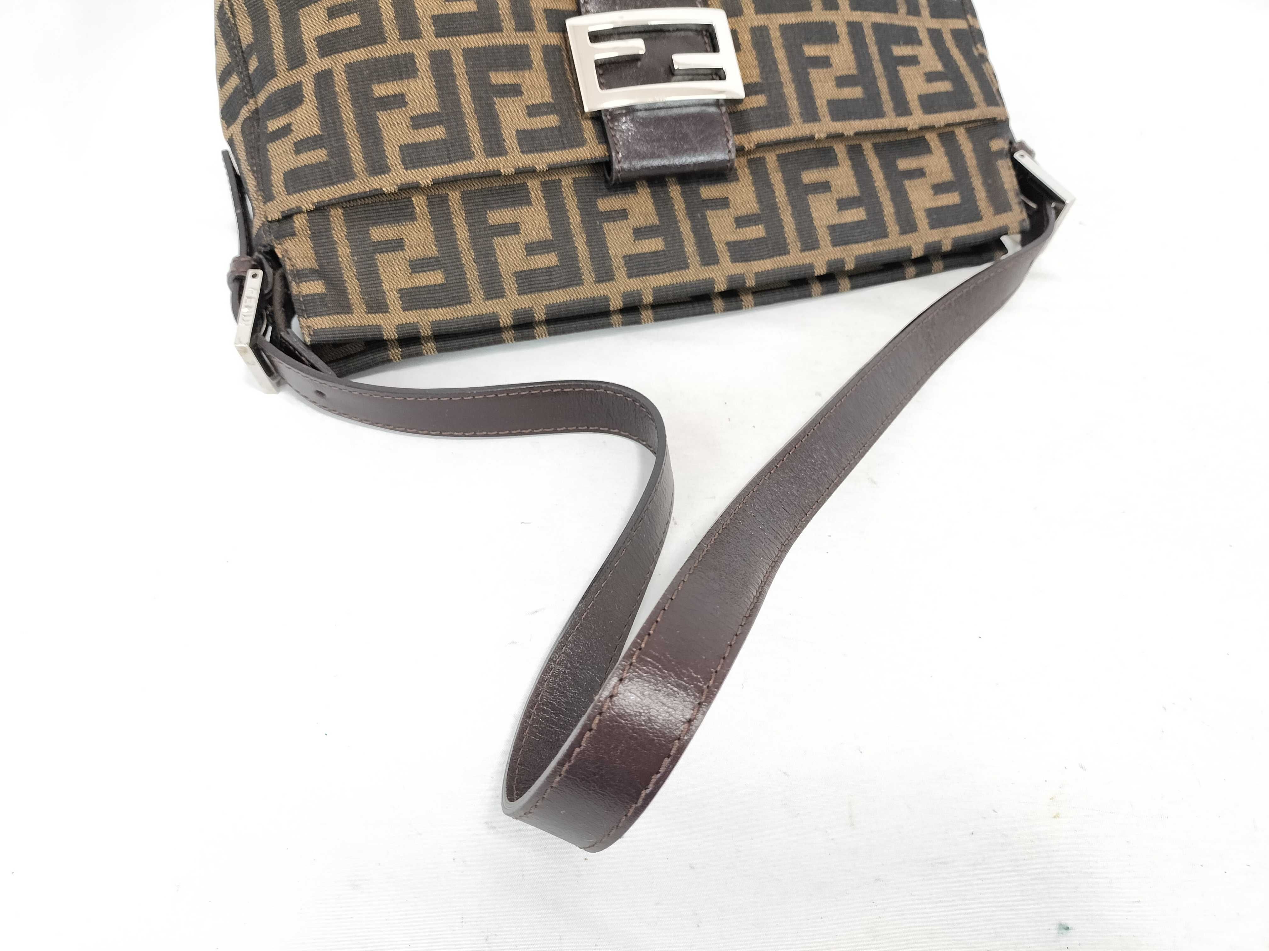 Zucca pattern Fendi Mamma Bucket Zucca pattern shoulder bag handbag 26566 shoulder bag — view 3