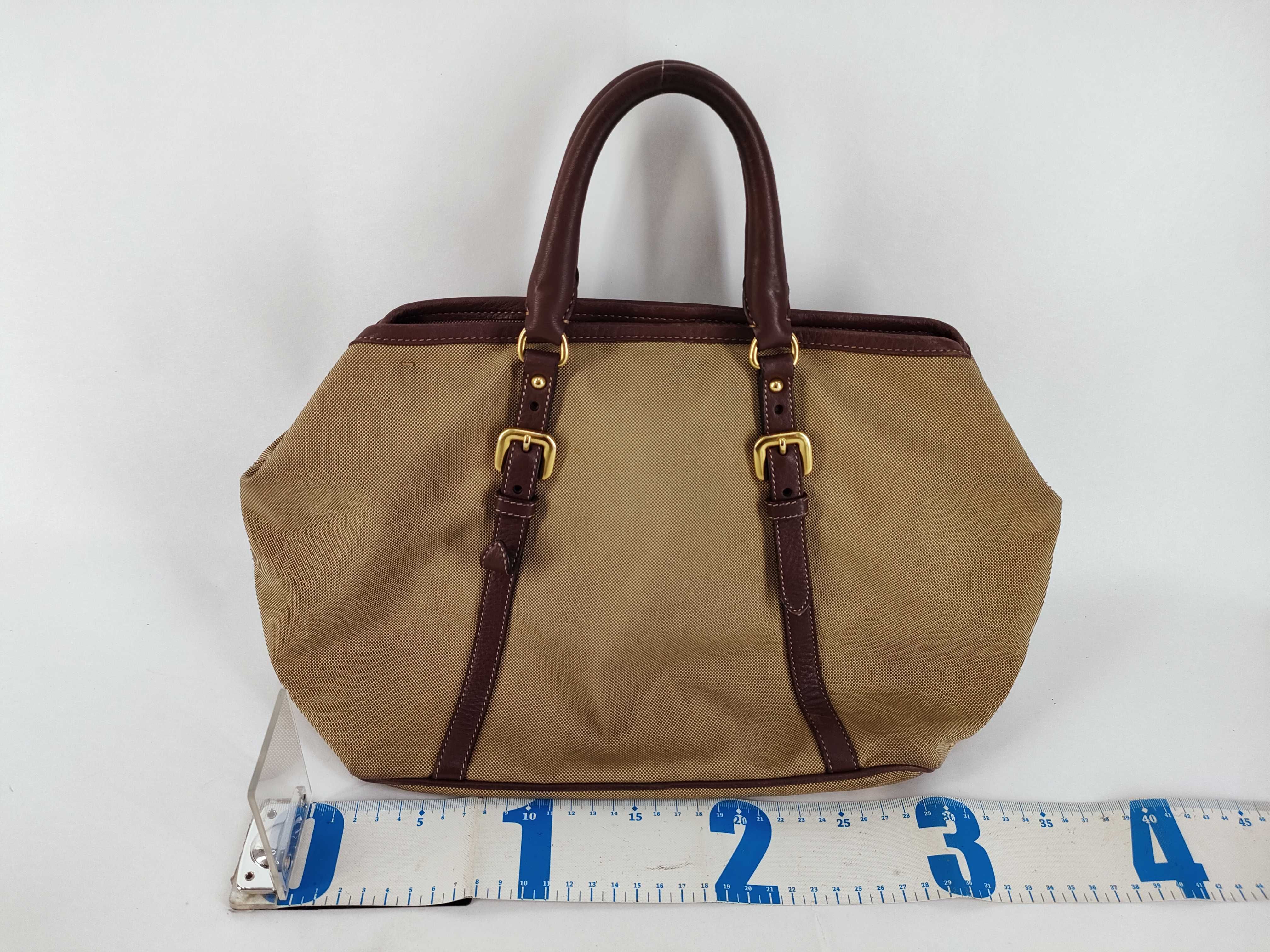 Logo Jacquard Ribbon Tote Handbag — view 2