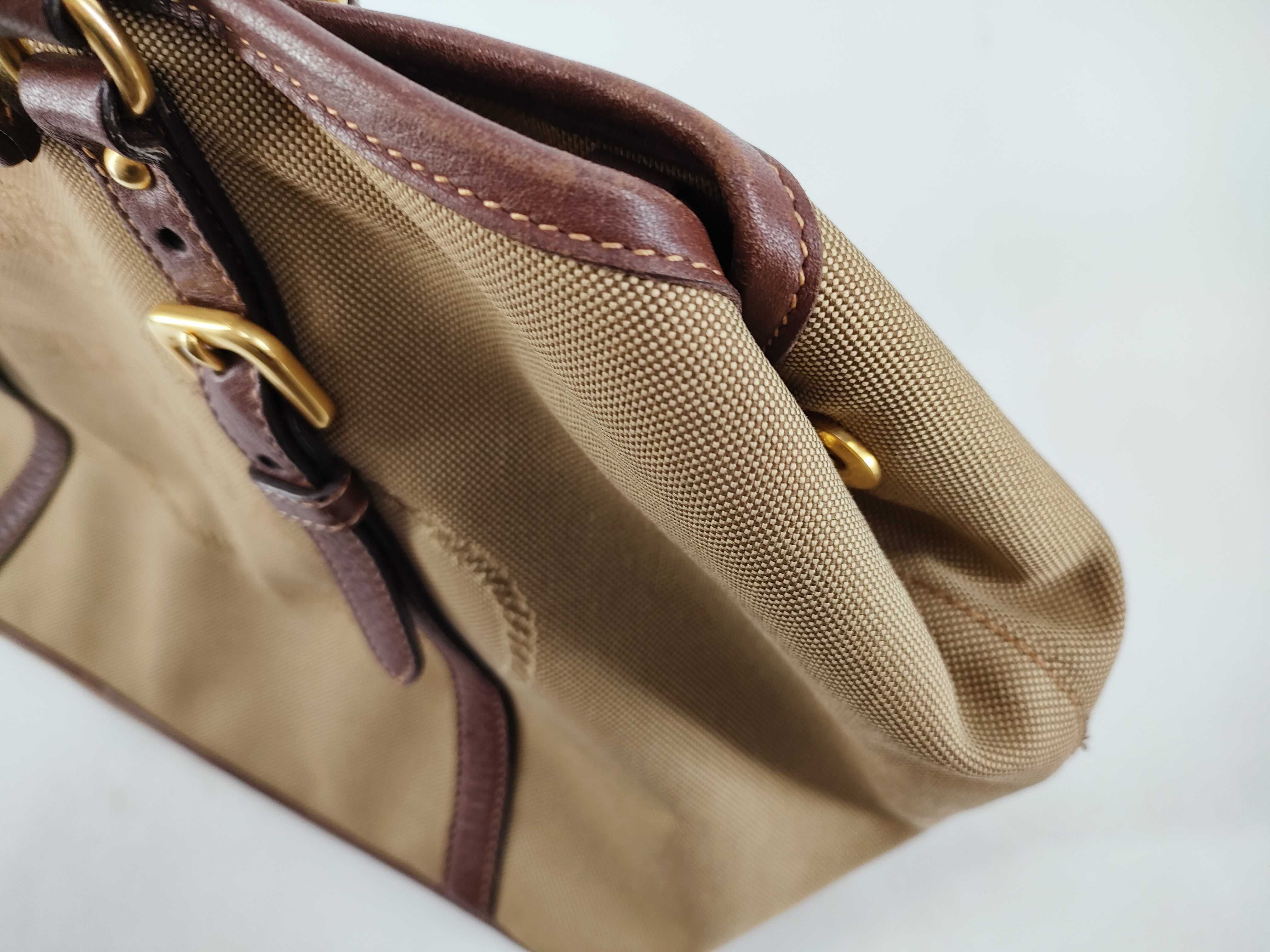 Logo Jacquard Ribbon Tote Handbag — view 8