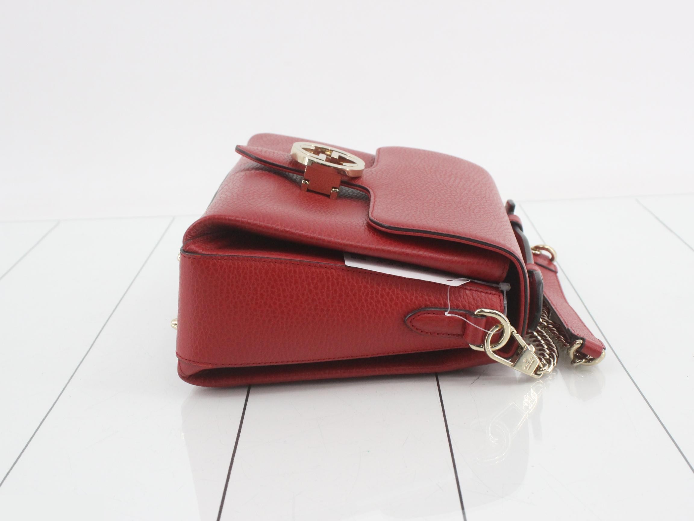 Interlocking G 2-way handbag 510302 with strap — view 3
