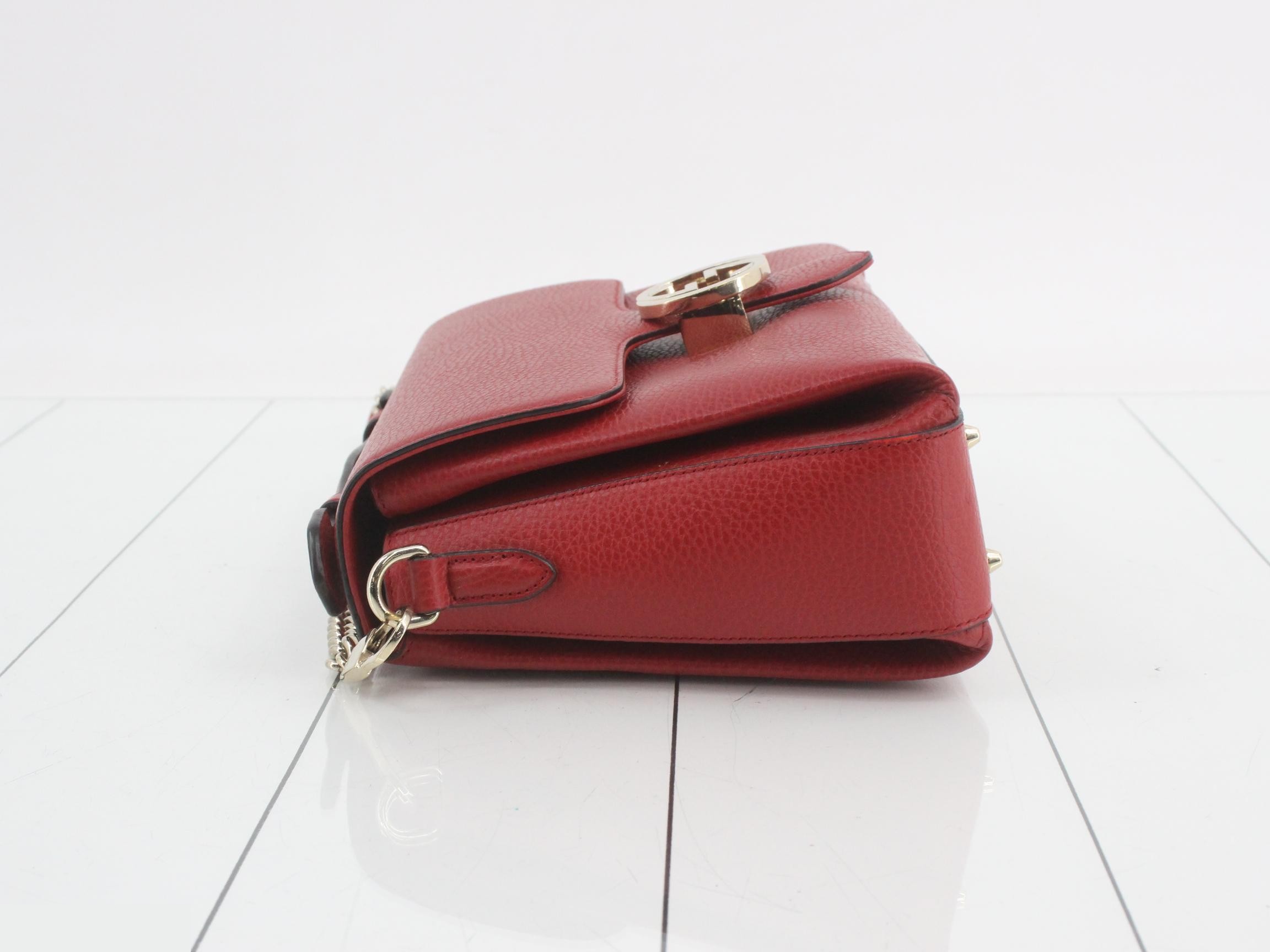 Interlocking G 2-way handbag 510302 with strap — view 4