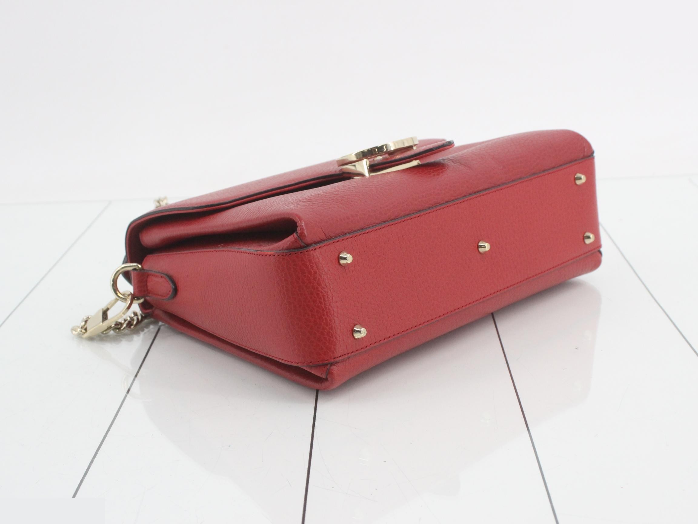 Interlocking G 2-way handbag 510302 with strap — view 5