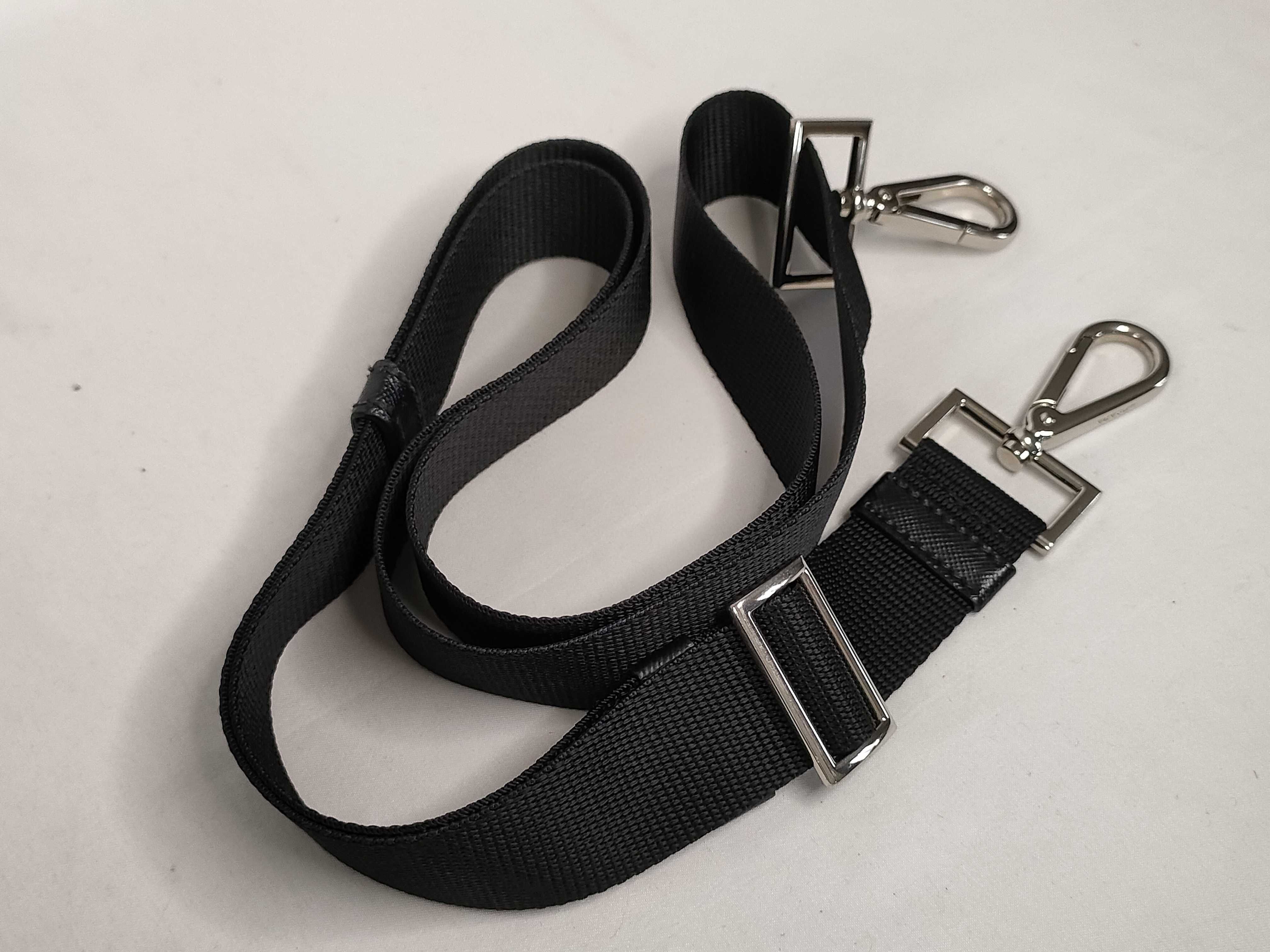 Nylon Prada Tote Bag Triangle Logo Black Bag Tote Bag — view 6