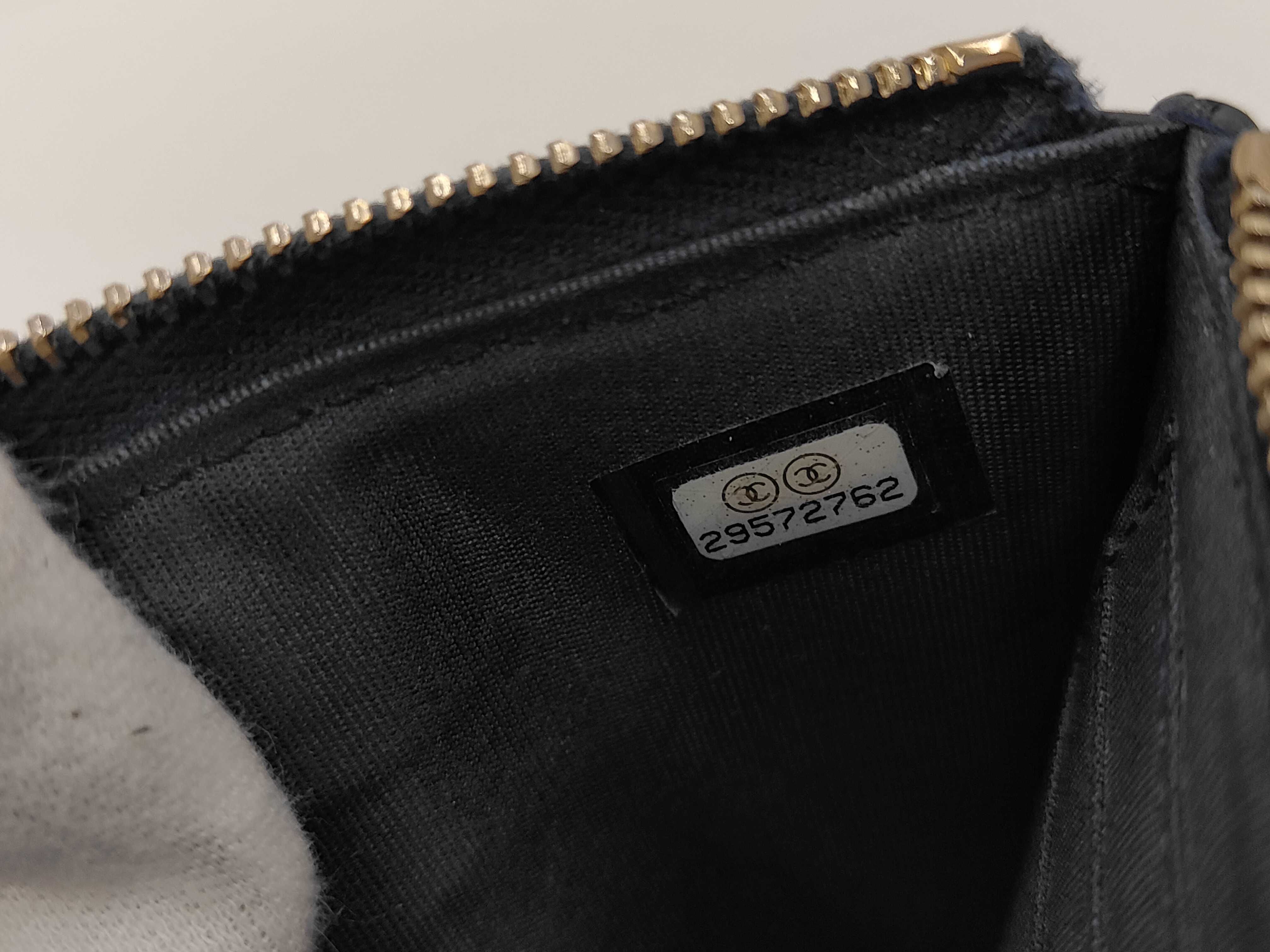 Navy Caviar Skin Boy 29 Series Long Wallet — view 6
