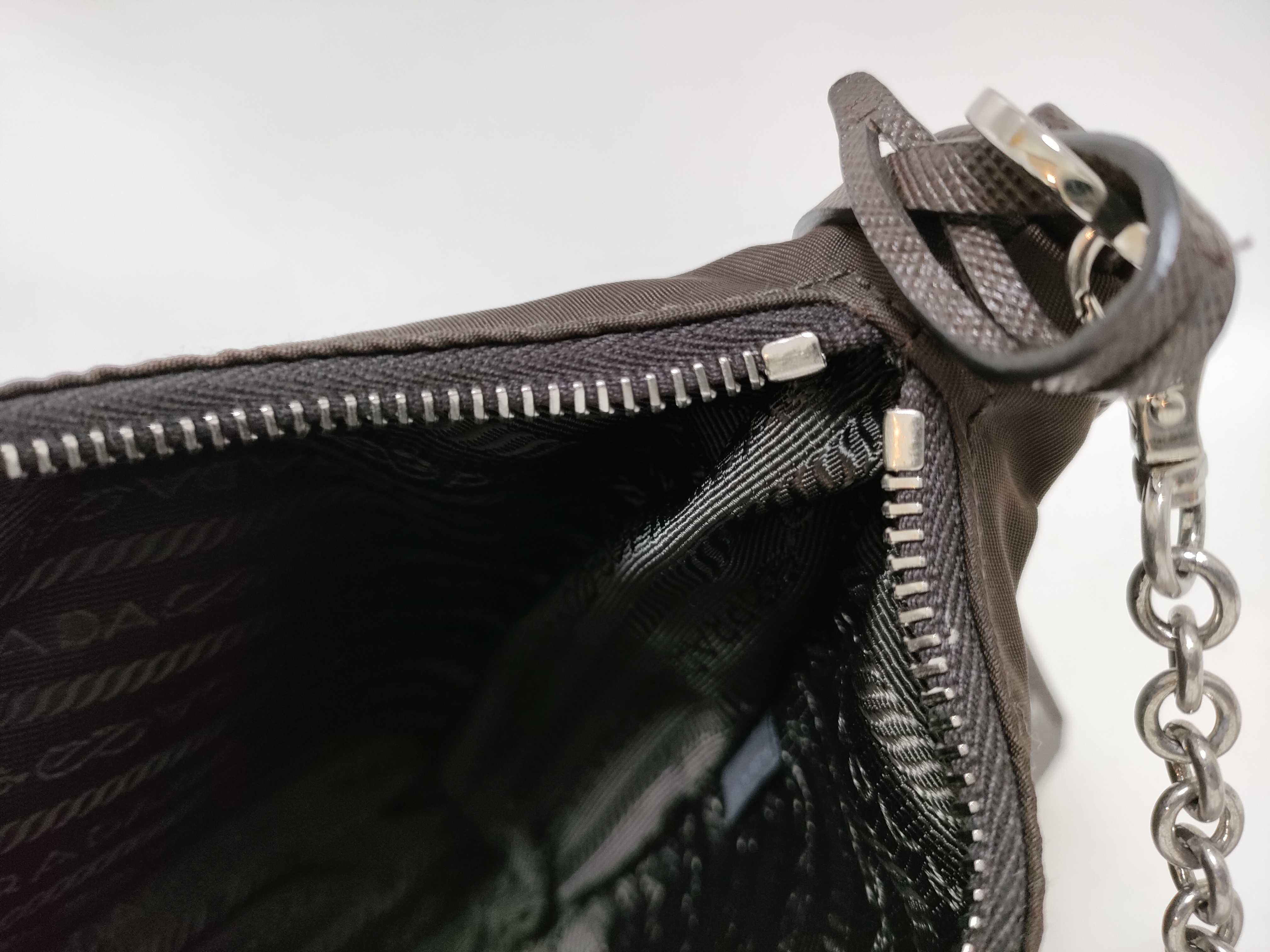 Nylon Prada Nylon Re-Edition 3WAY Chain Shoulder Bag — view 9