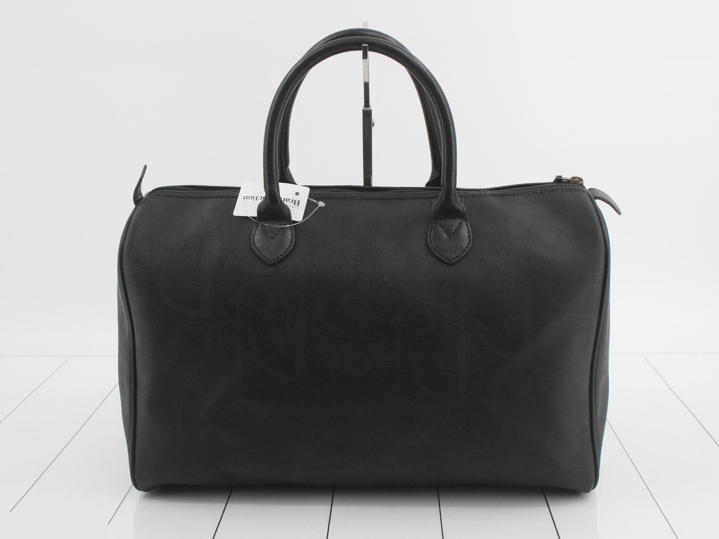 Trotter (bag) Boston bag, black leather — view 2