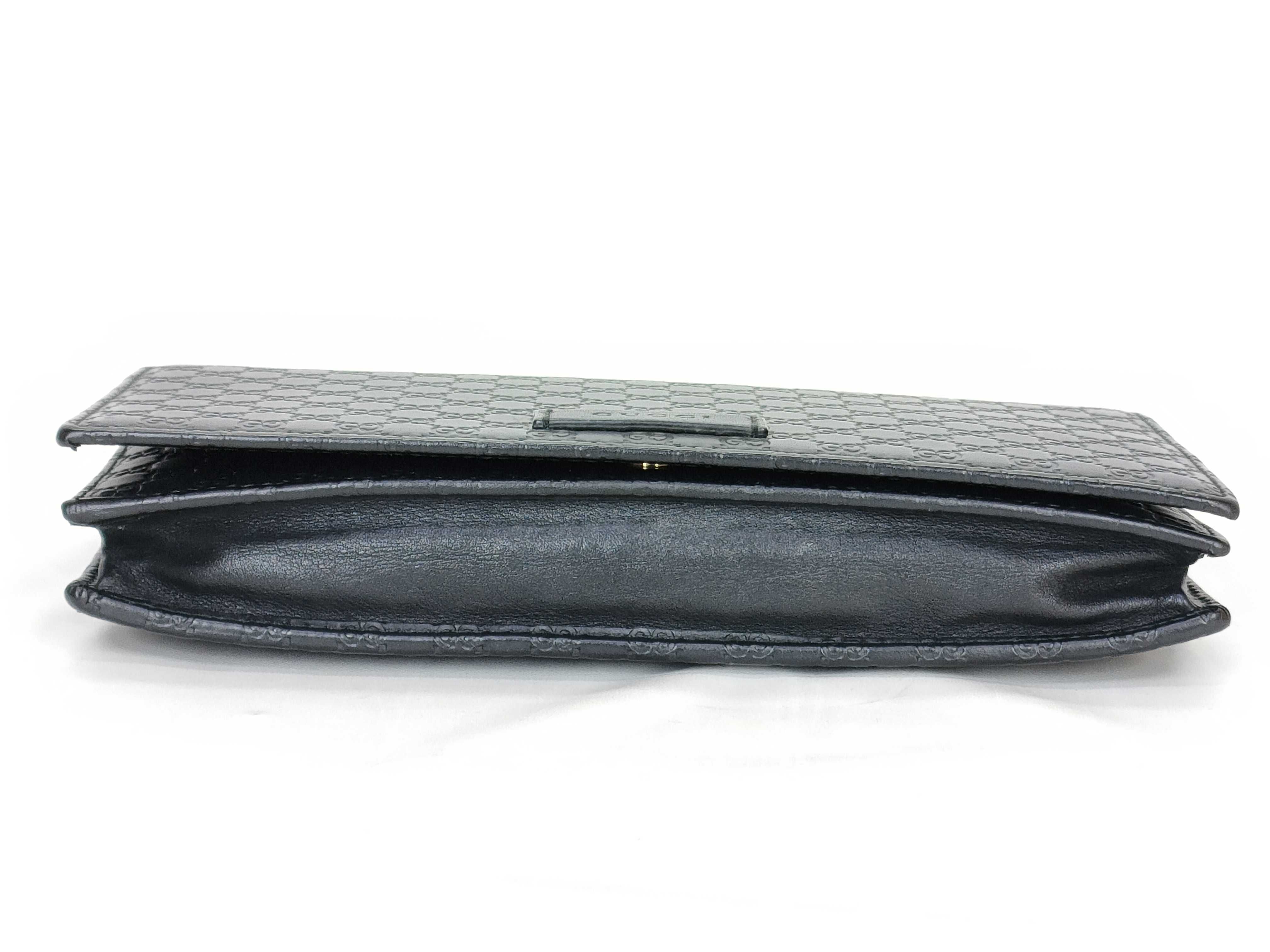 Guccissima Microguccissima Mini Leather Crossbody Chain Wallet Shoulder Bag — view 8