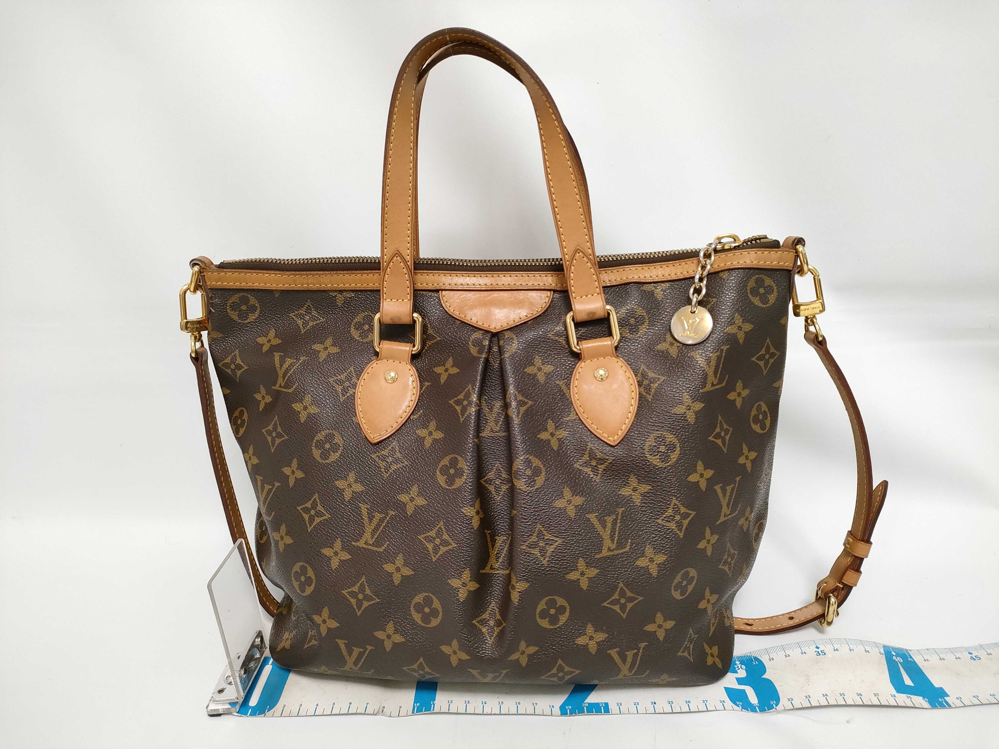 Monogram SG- Monogram Palermo PM M40145 SR4152 Brown Handbag — view 2