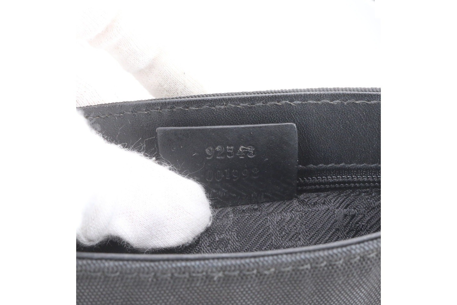 Jackie 92543 Leather Nylon 2-Way Body Bag — view 9