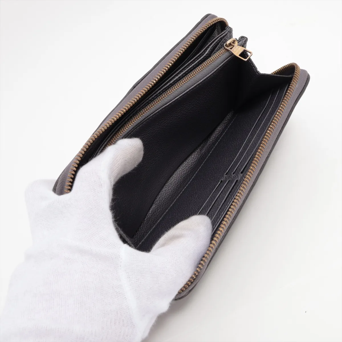 Empreinte Zippy Wallet M62209 SP2126 Gray Round Zip Wallet — view 8