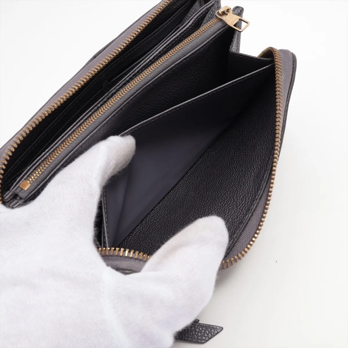 Empreinte Zippy Wallet M62209 SP2126 Gray Round Zip Wallet — view 9