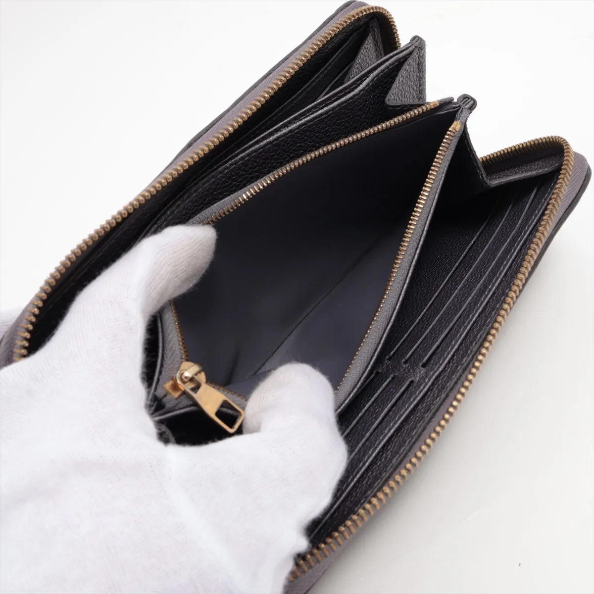 Empreinte Zippy Wallet M62209 SP2126 Gray Round Zip Wallet — view 10