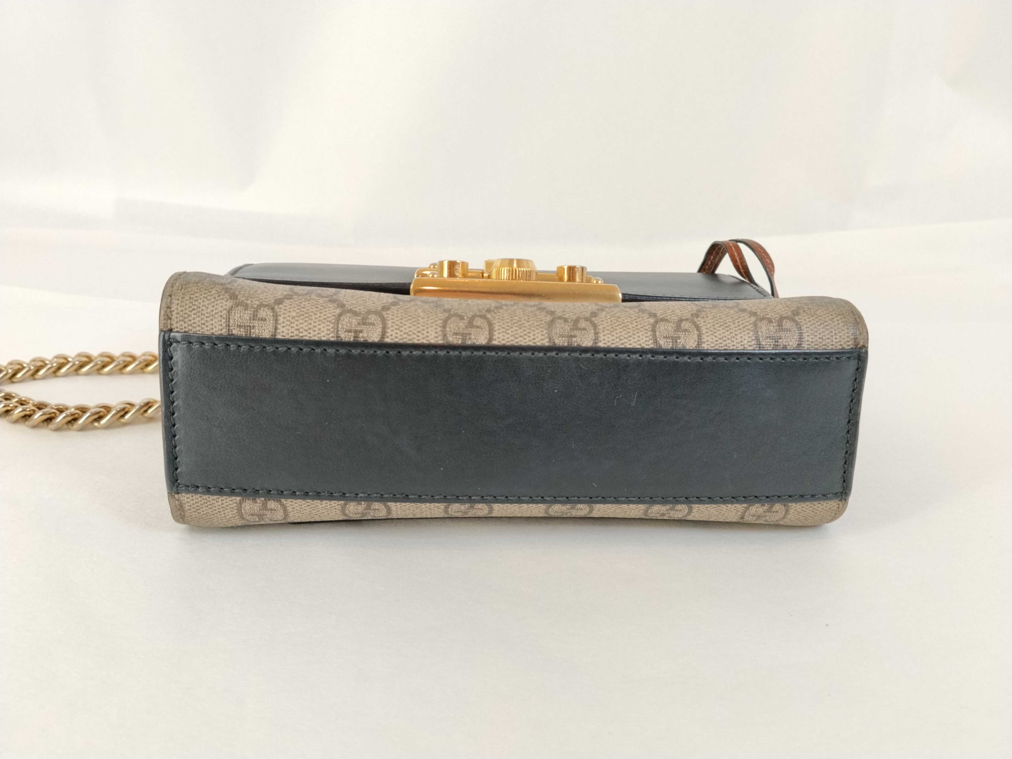 GG Supreme Padlock Chain Shoulder Bag — view 7