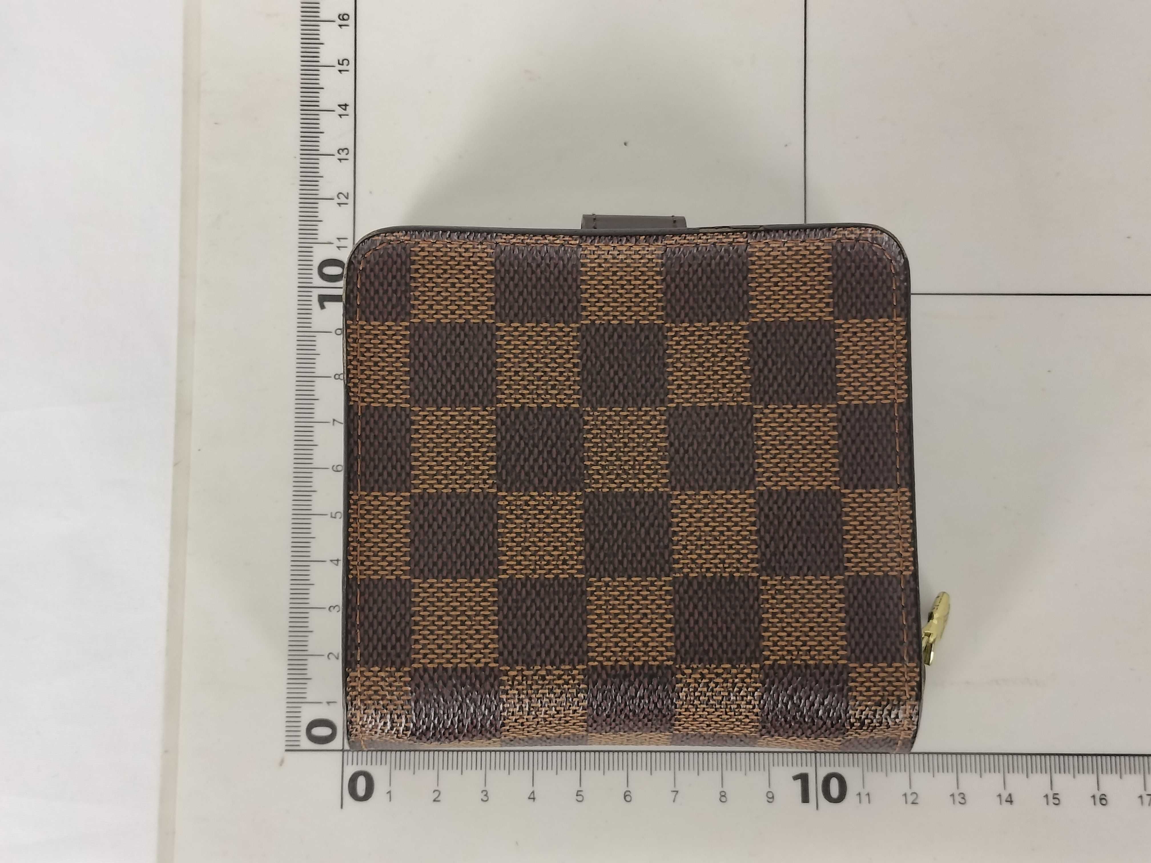 Damier Nébé Compact Zip Wallet — view 2