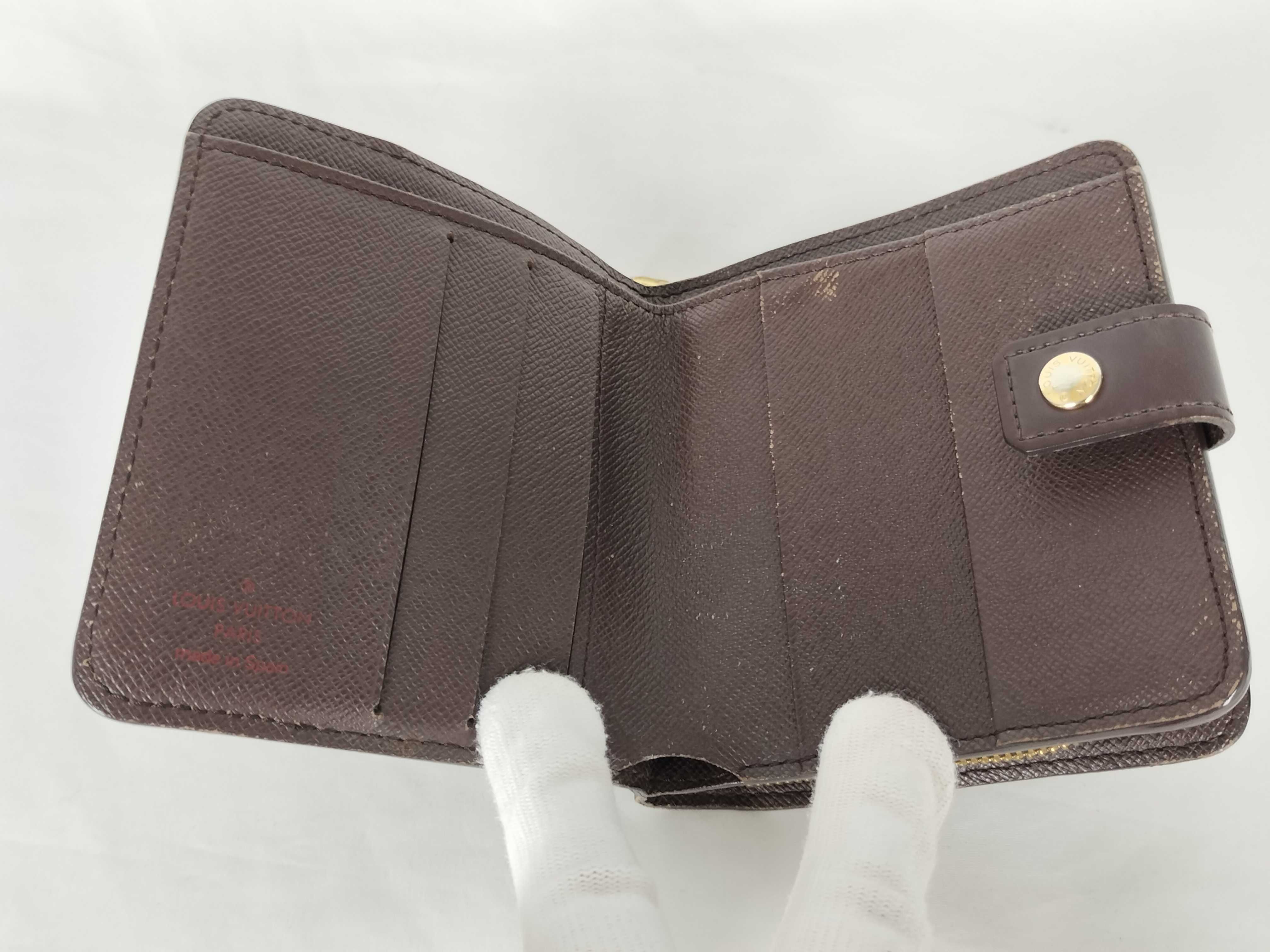 Damier Nébé Compact Zip Wallet — view 4