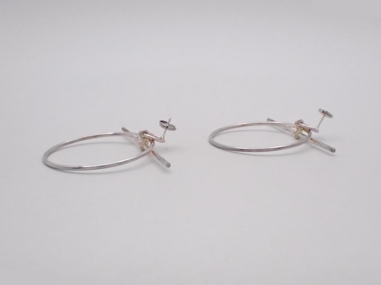 Earrings: 925 sterling silver / 12.0g — view 2