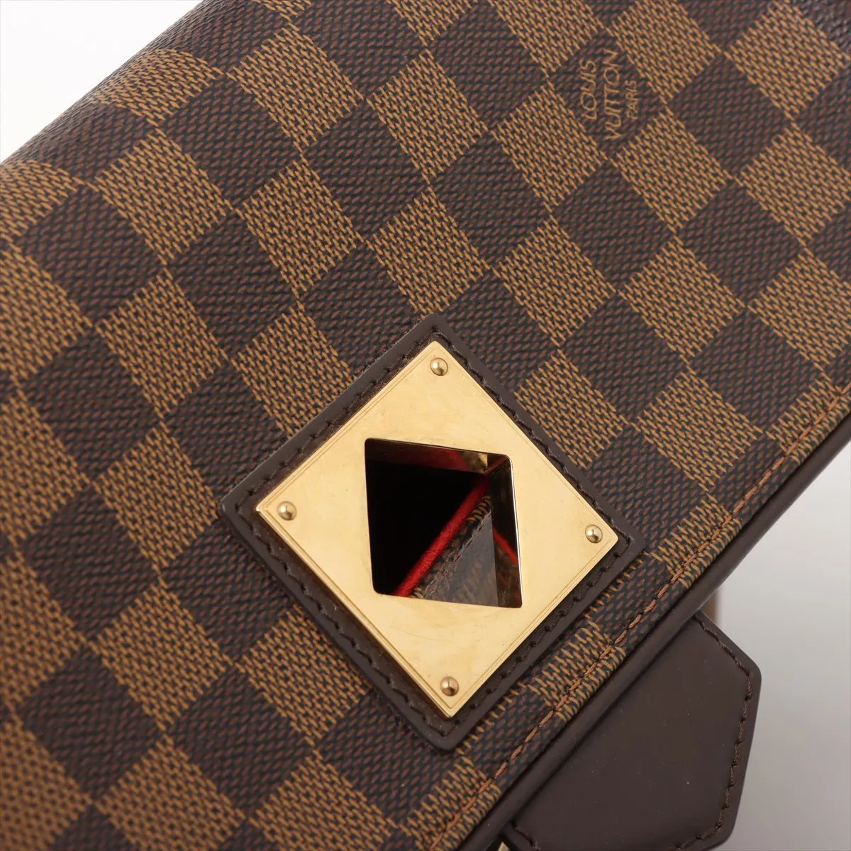 Damier Bergamo MM N41168 FL2182 Brown — view 13