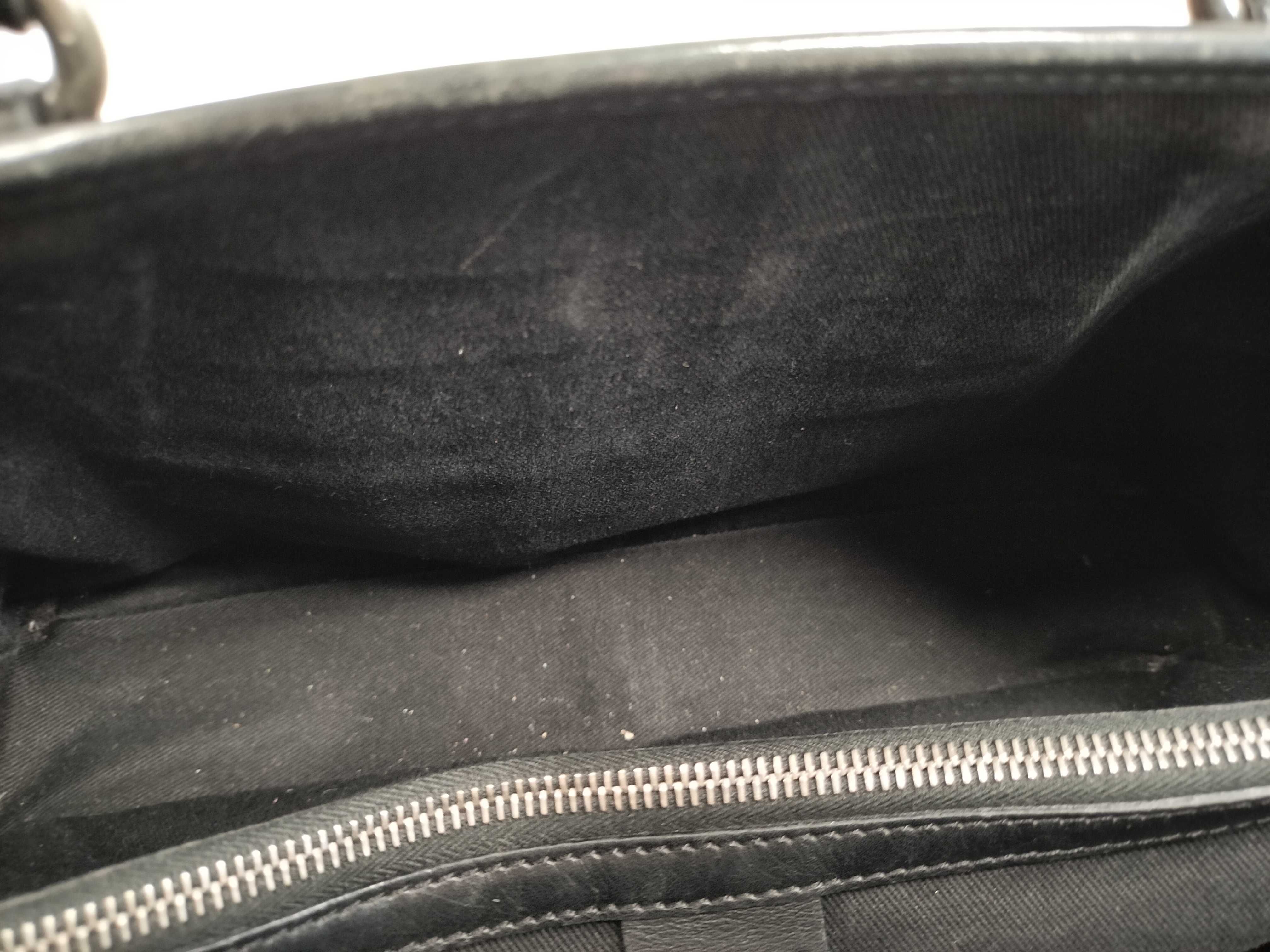 Boogie C Macadam Suede Handbag CE00/23 Black Handbag — view 14