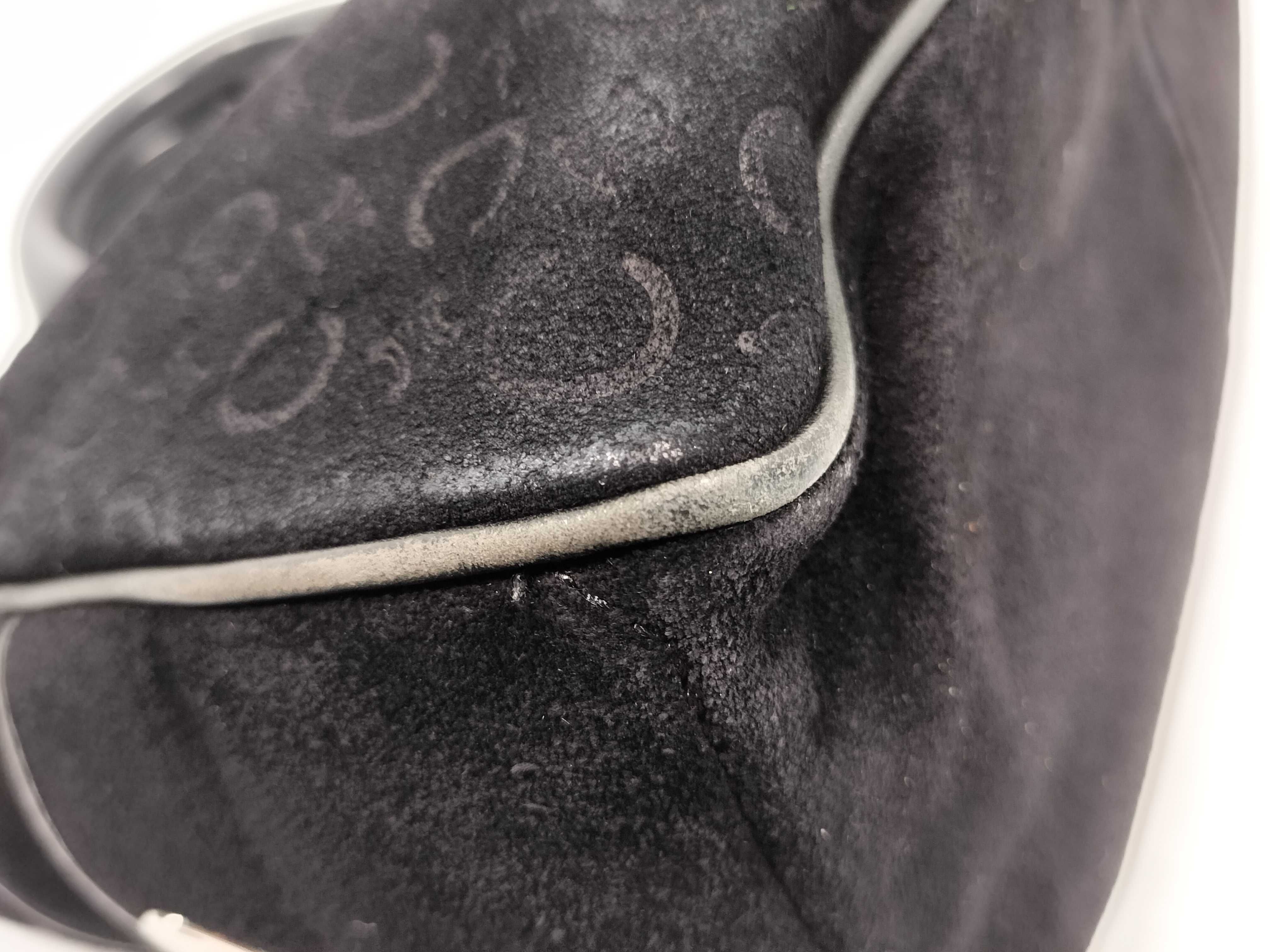 Boogie C Macadam Suede Handbag CE00/23 Black Handbag — view 6