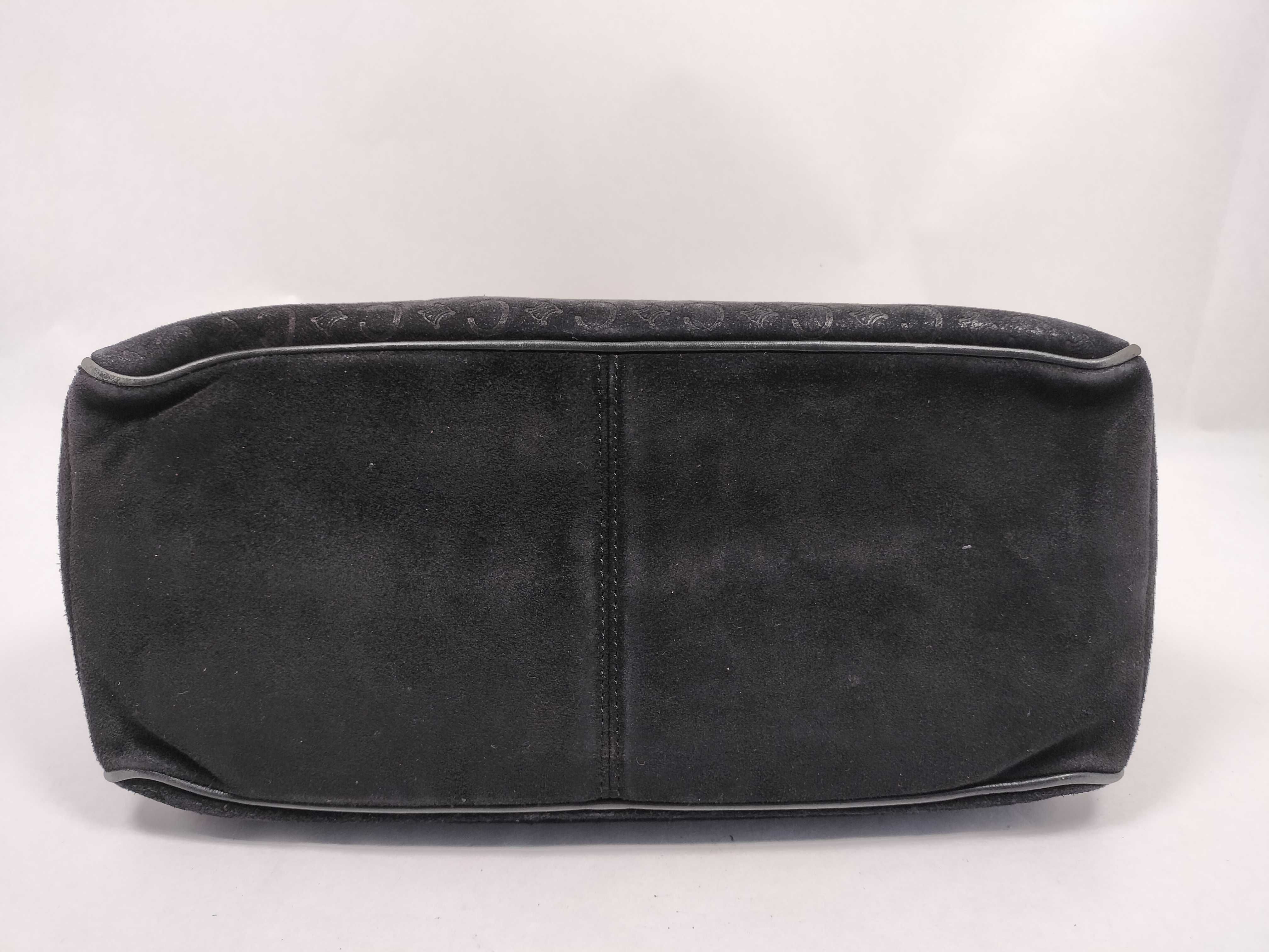 Boogie C Macadam Suede Handbag CE00/23 Black Handbag — view 7