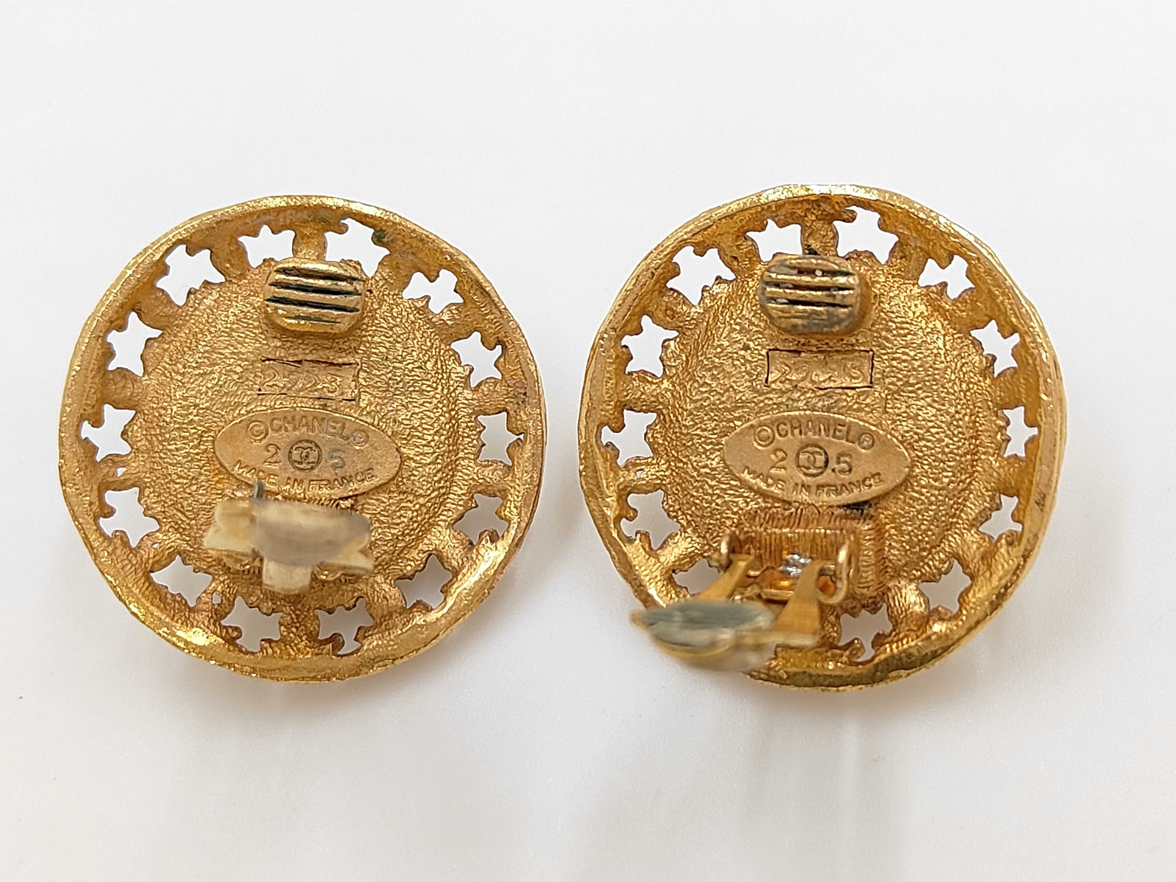pearl earrings — view 2