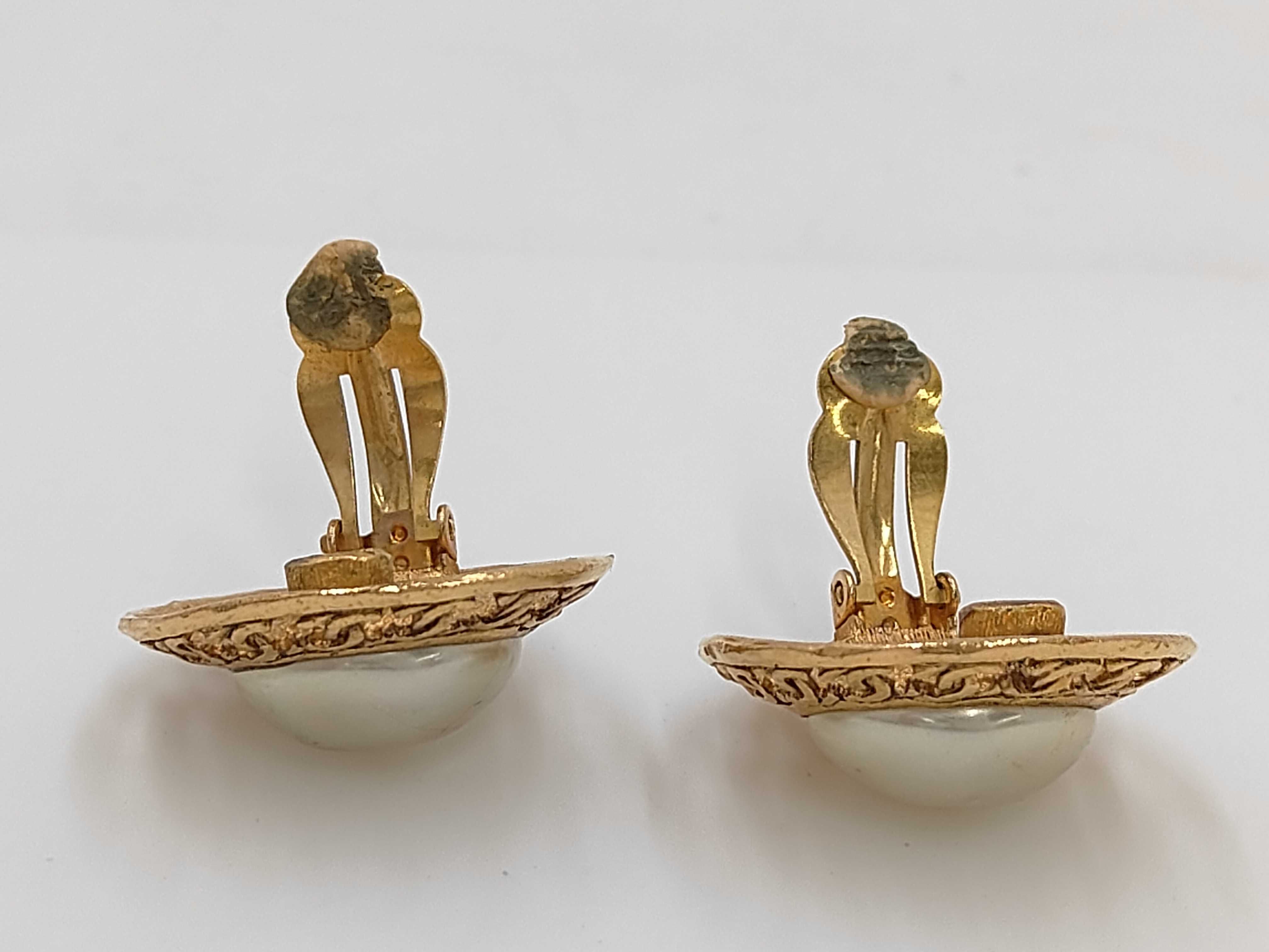 pearl earrings — view 4