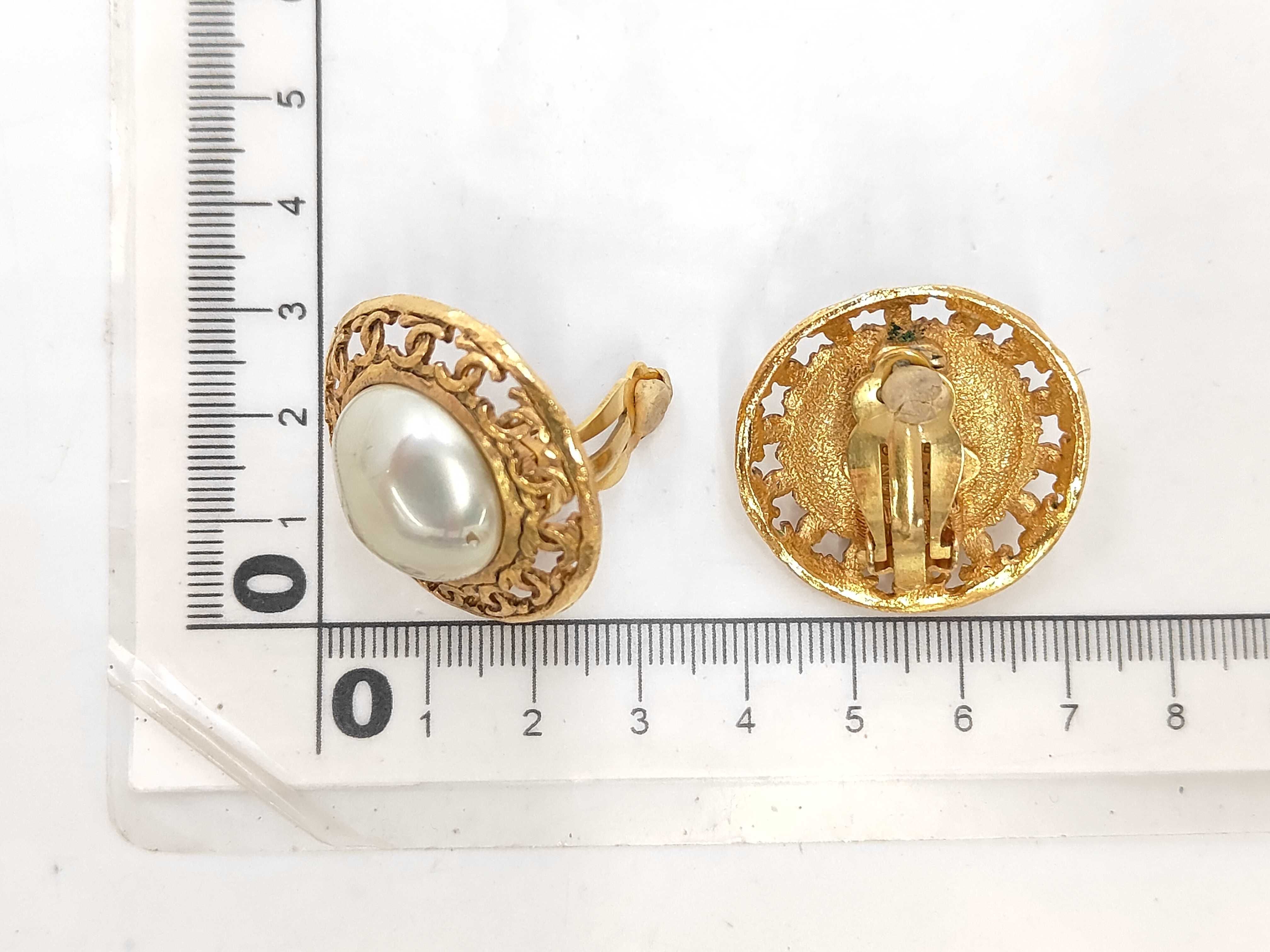 pearl earrings — view 6