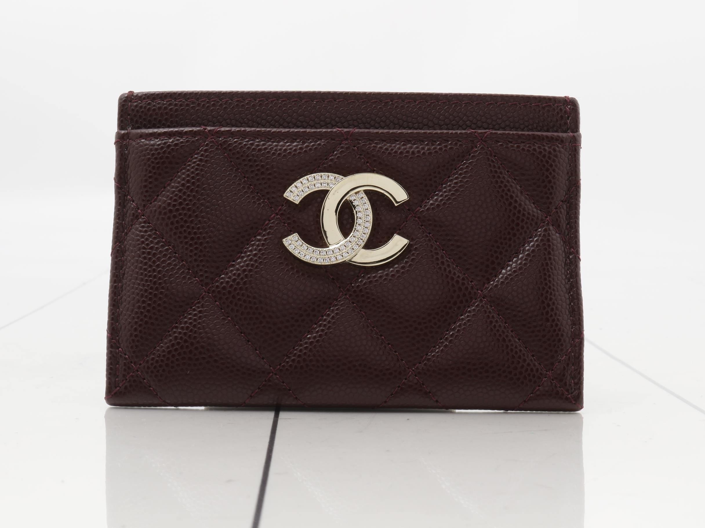 Vintage calfskin card case