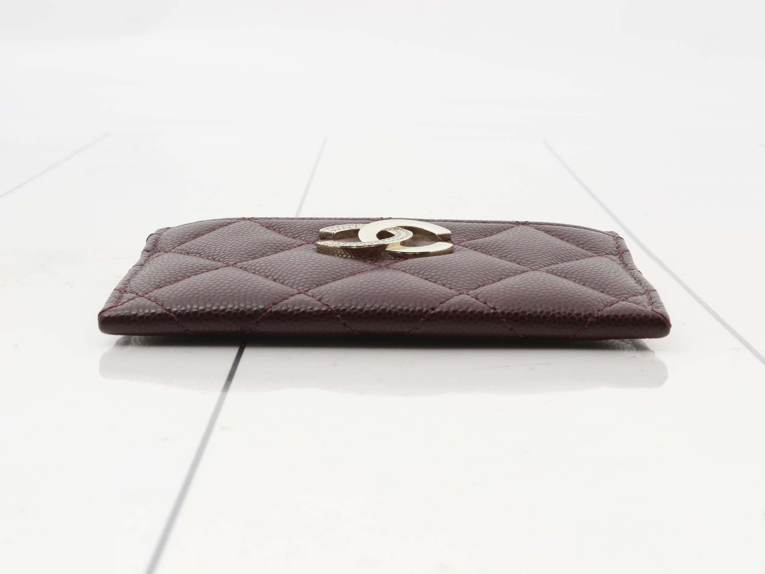 Vintage calfskin card case — view 3