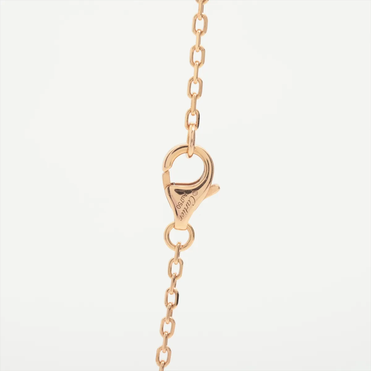Love Oval-Shaped Diamond Necklace, 750 (PG), 6.2g, GYN748, some dents, CRB7224528 — view 3