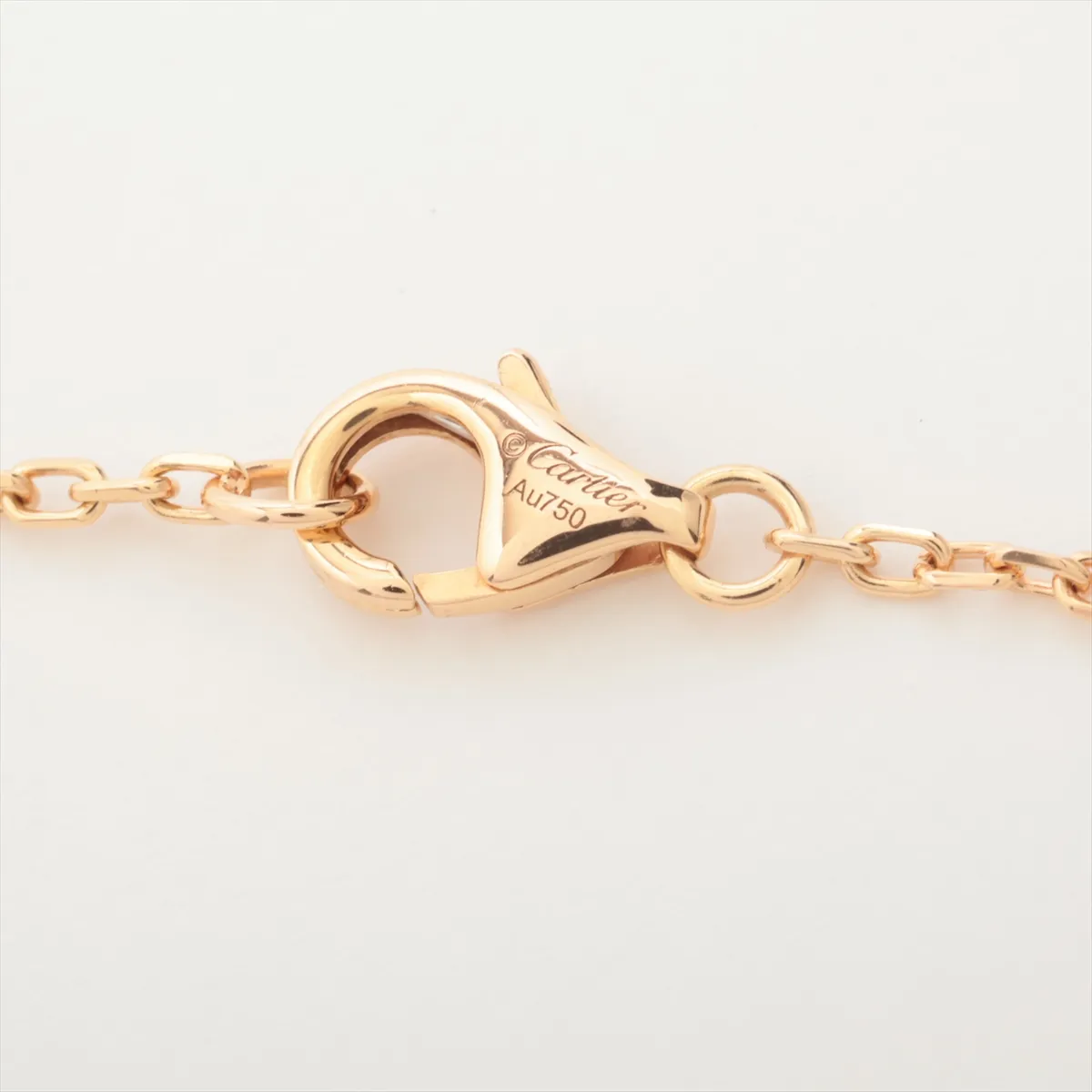 Love Oval-Shaped Diamond Necklace, 750 (PG), 6.2g, GYN748, some dents, CRB7224528 — view 4