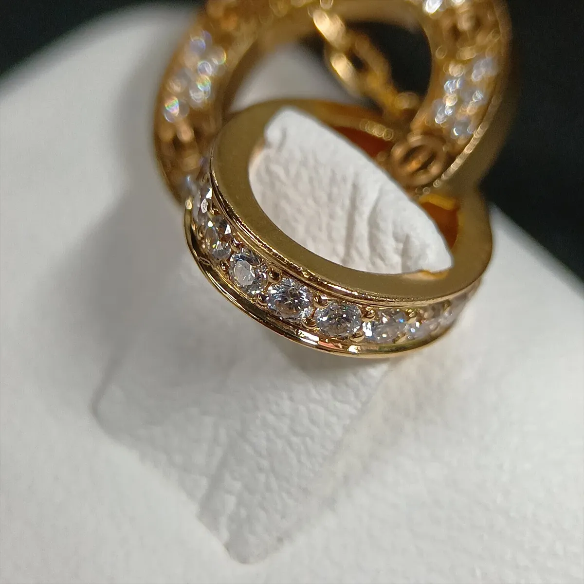 Love Oval-Shaped Diamond Necklace, 750 (PG), 6.2g, GYN748, some dents, CRB7224528 — view 8