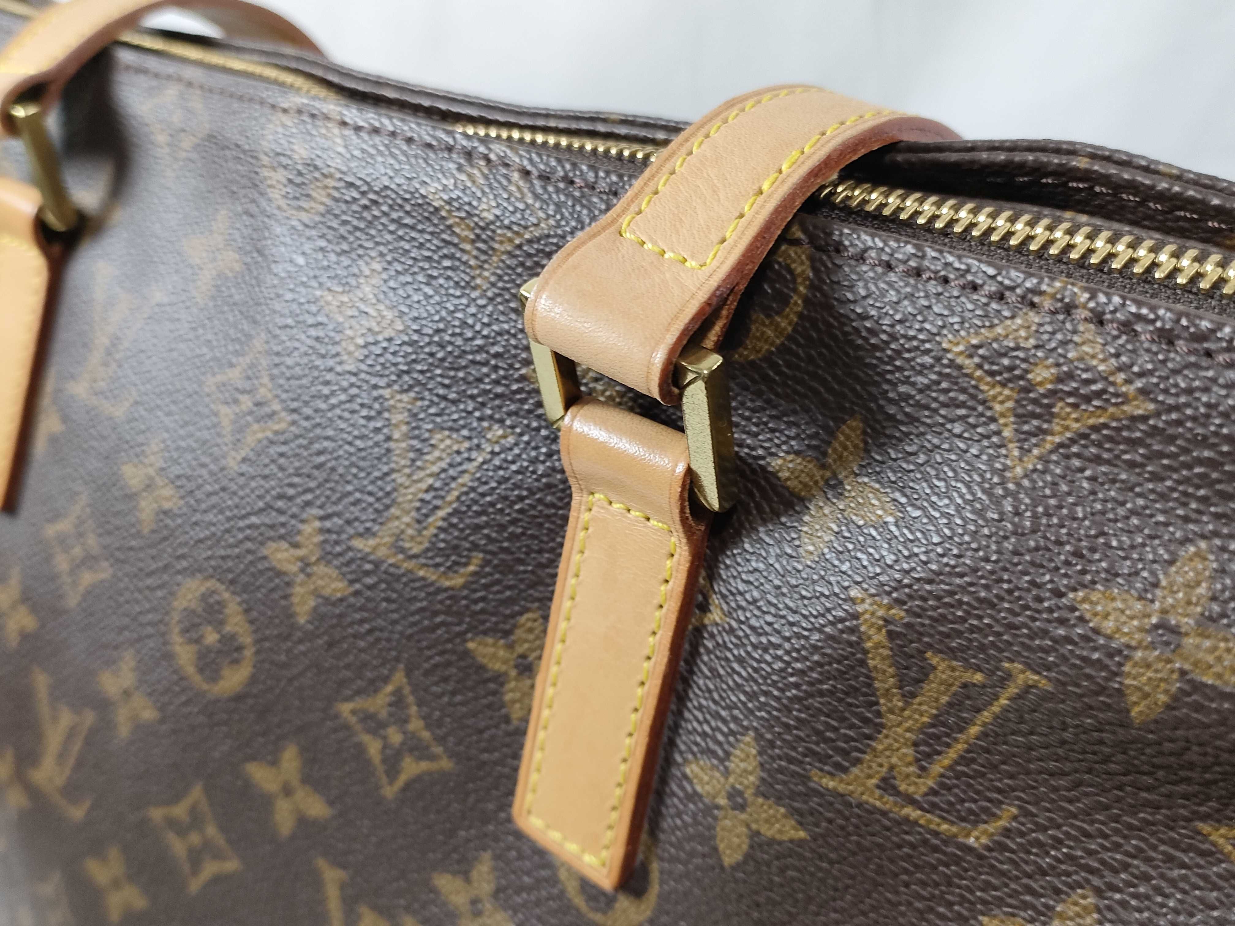 Monogram Cabas Mezzo Tote Bag — view 3