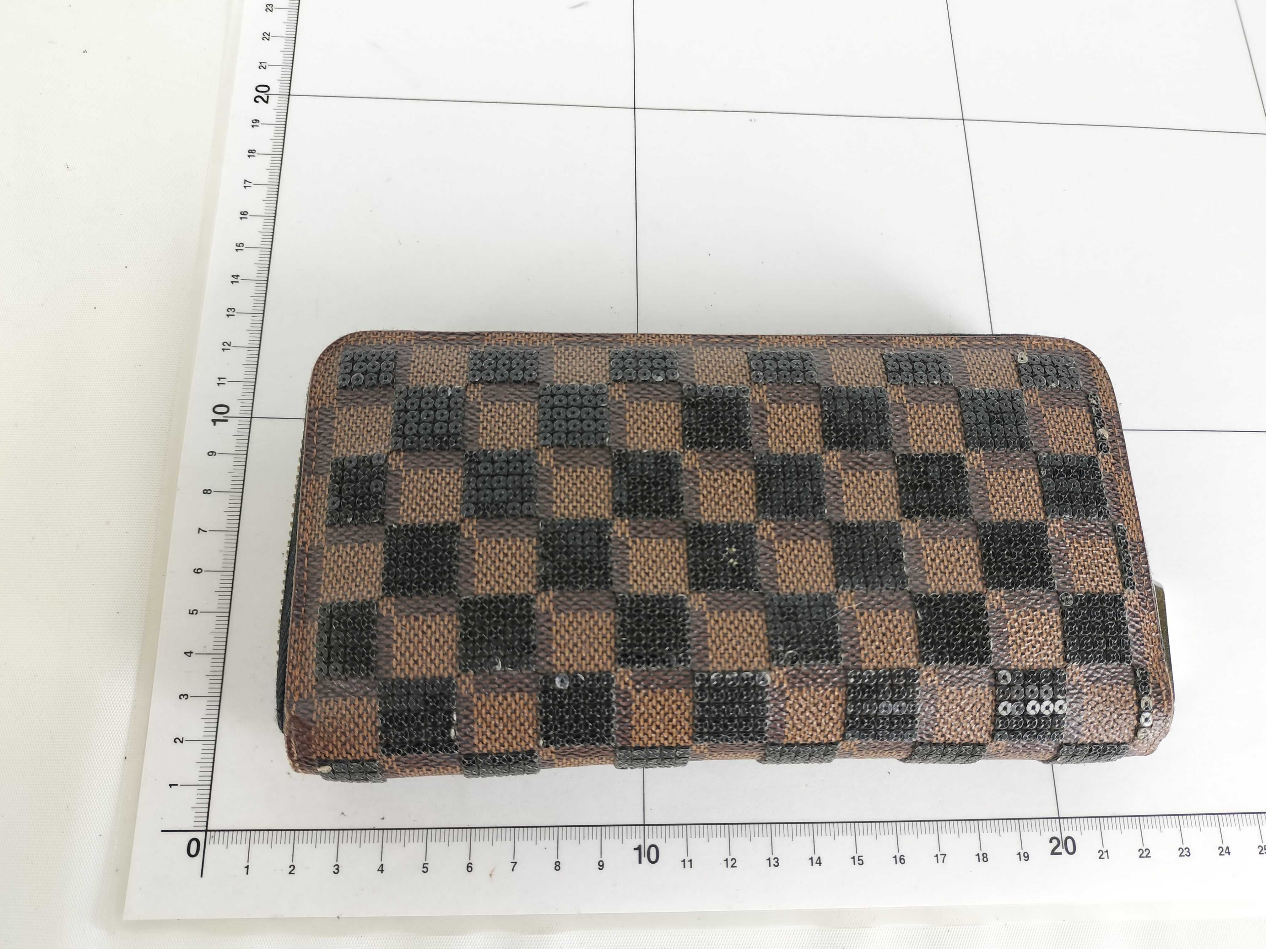Damier N63173 Zippy Wallet Damier Sequin Wallet — view 13