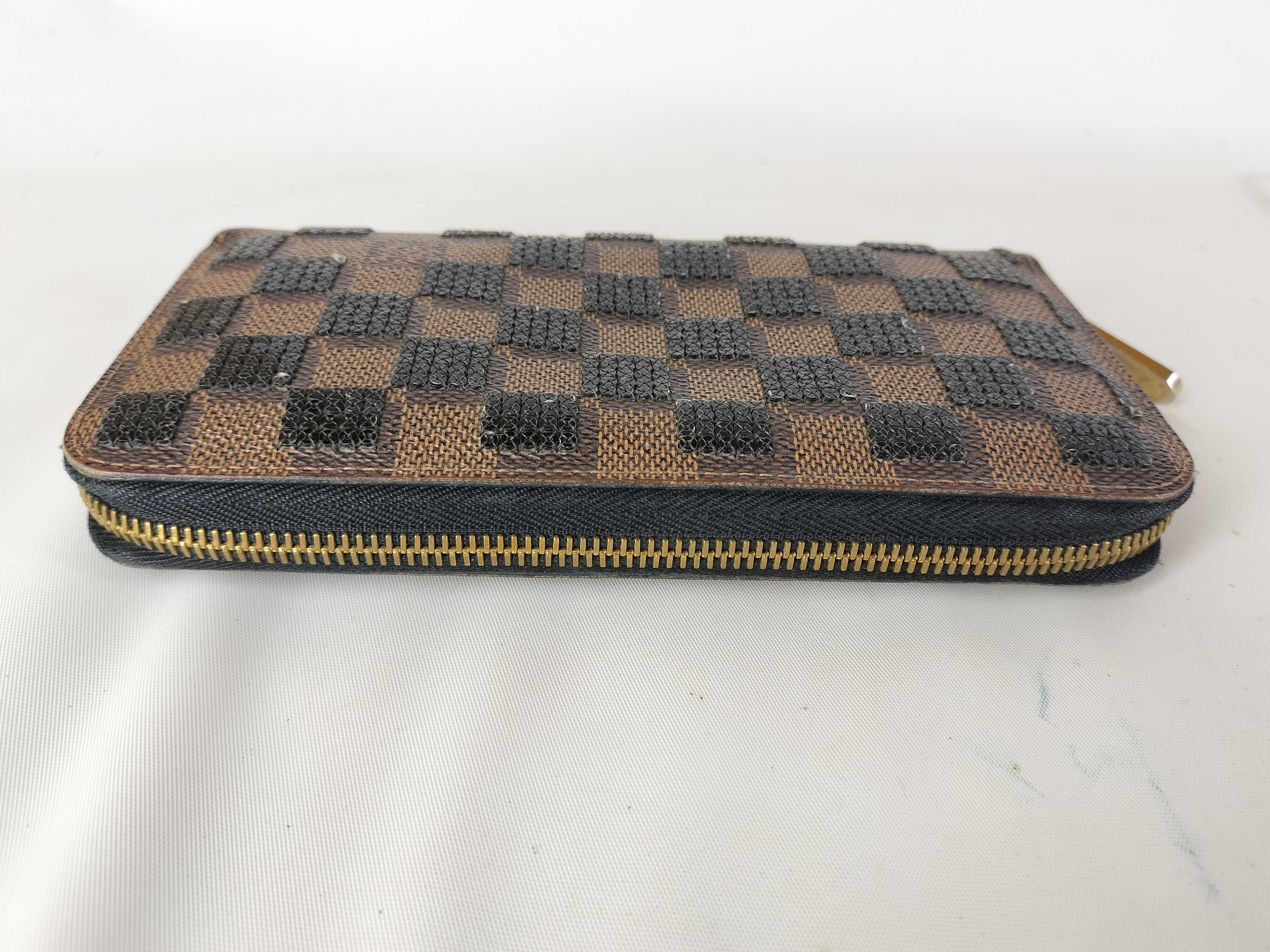 Damier N63173 Zippy Wallet Damier Sequin Wallet — view 4
